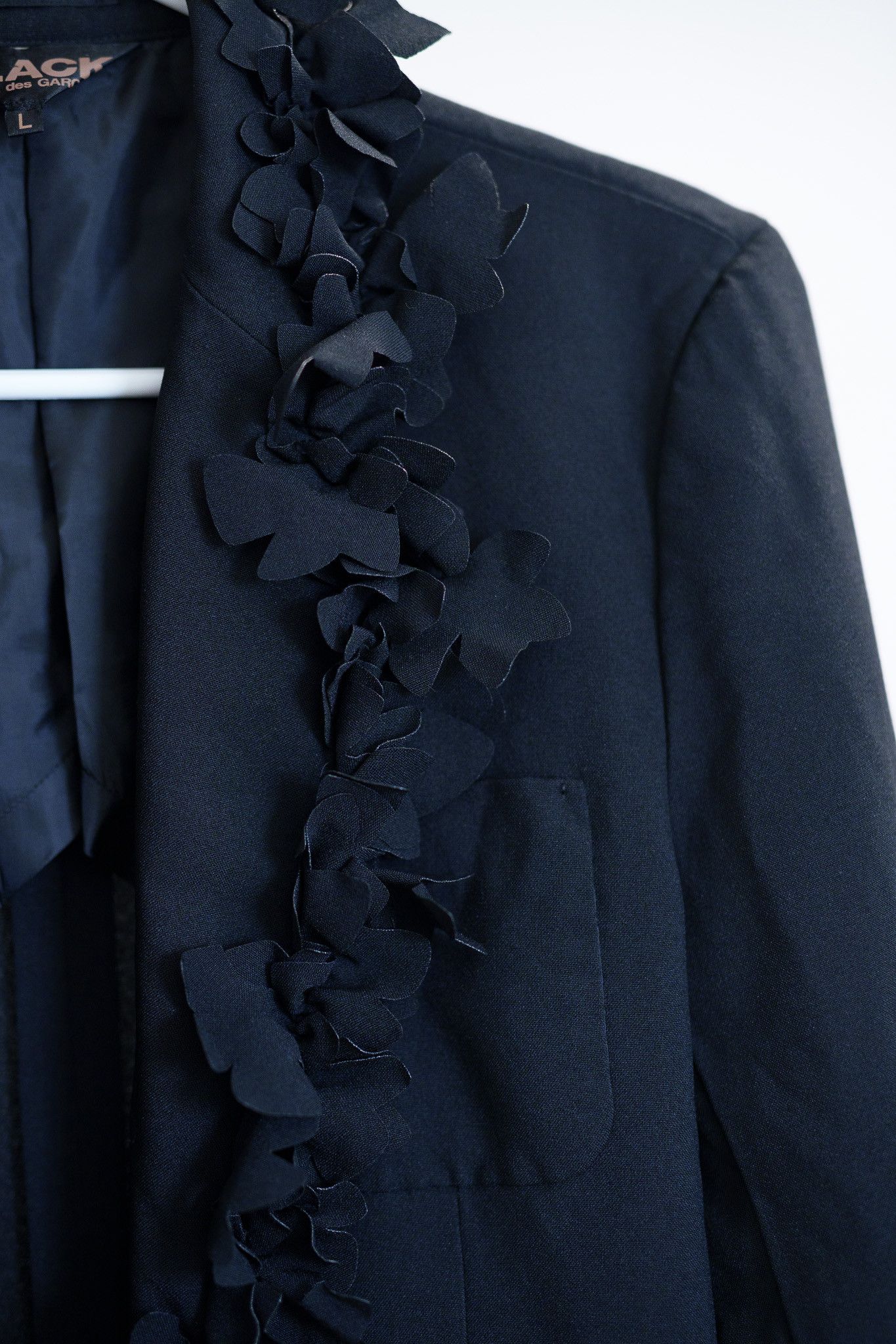 Comme des Garcons Comme des Garcons BLACK Floral Blazer Size US L / EU 52-54 / 3 - 5 Thumbnail