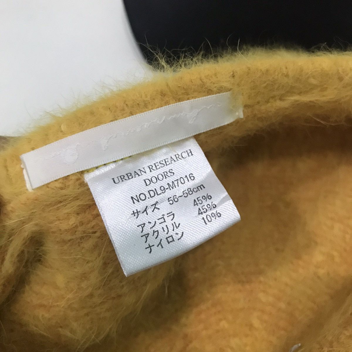 URBAN RESEARCH DOORS Urban Research Doors Mink Fur Fleece Beanie Hat Size ONE SIZE - 5 Thumbnail