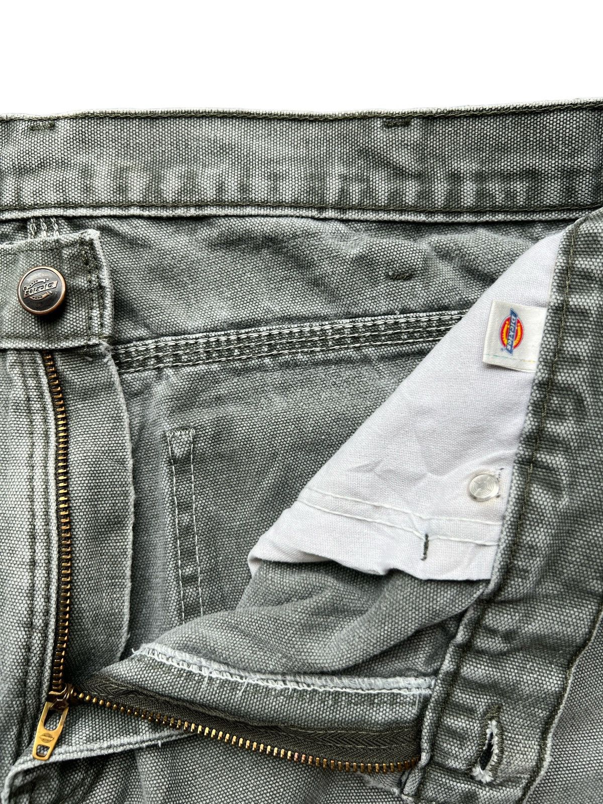 Dickies Crazy Faded Dickies Carpenter Pants 34 Distressed Pants Size US 34 / EU 50 - 15 Thumbnail