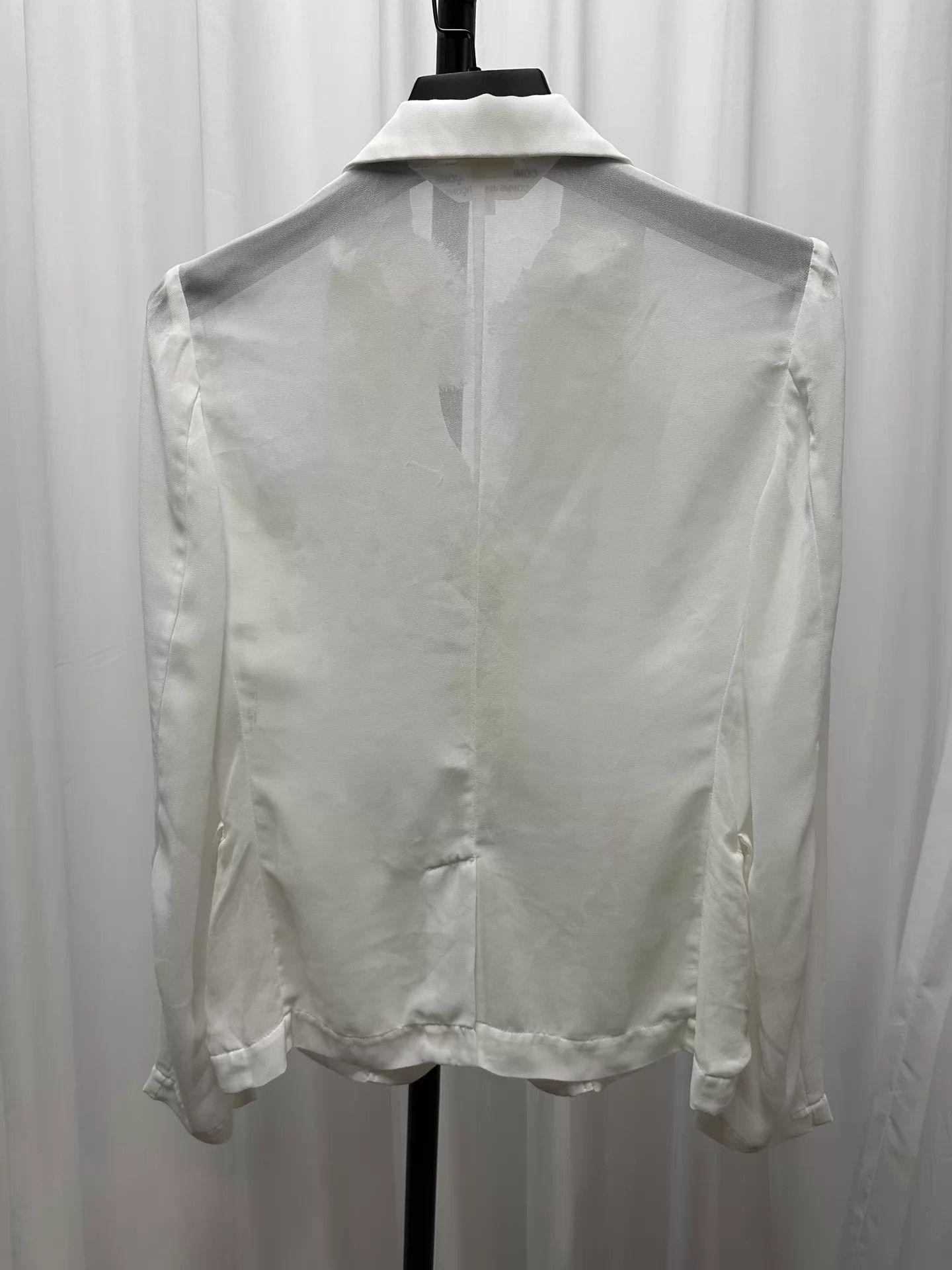 Comme des Garcons Comme des Garçons Women's Runway Lace Trim Shirts M Size M / US 6-8 / IT 42-44 - 5 Thumbnail