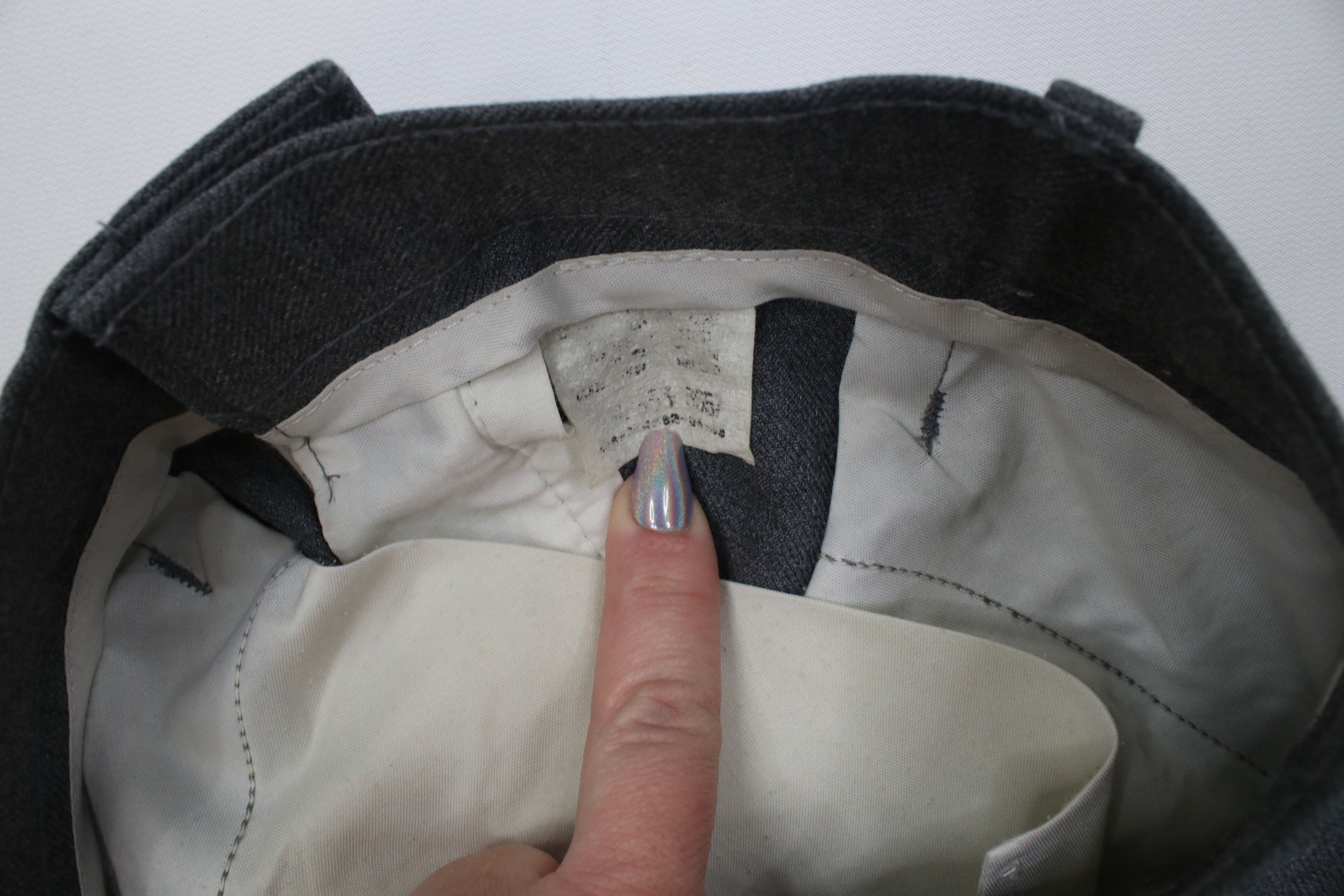 Levi's Vintage 80s 90s Levis Flared Wide Leg Chino Pants Gray USA Size US 34 / EU 50 - 9 Thumbnail