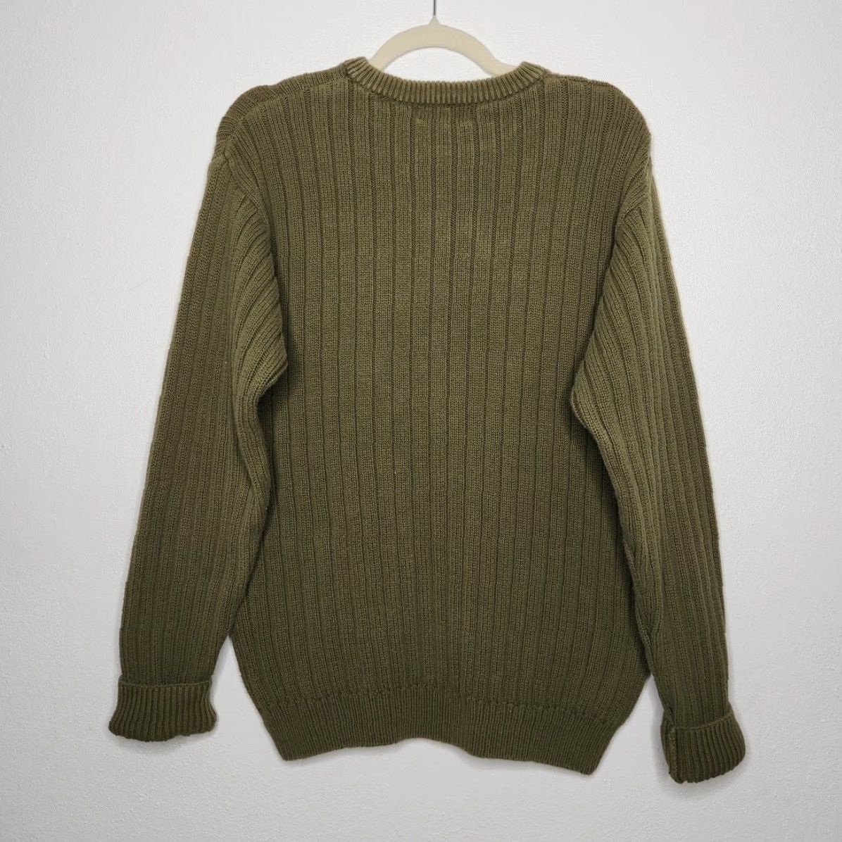 Vintage VINTAGE St Johns Bay Crewneck Sweater Green Unisex Adults M Pullover Nature Earth Tones Grunge Skate 90s Size US M / EU 48-50 / 2 - 5 Thumbnail