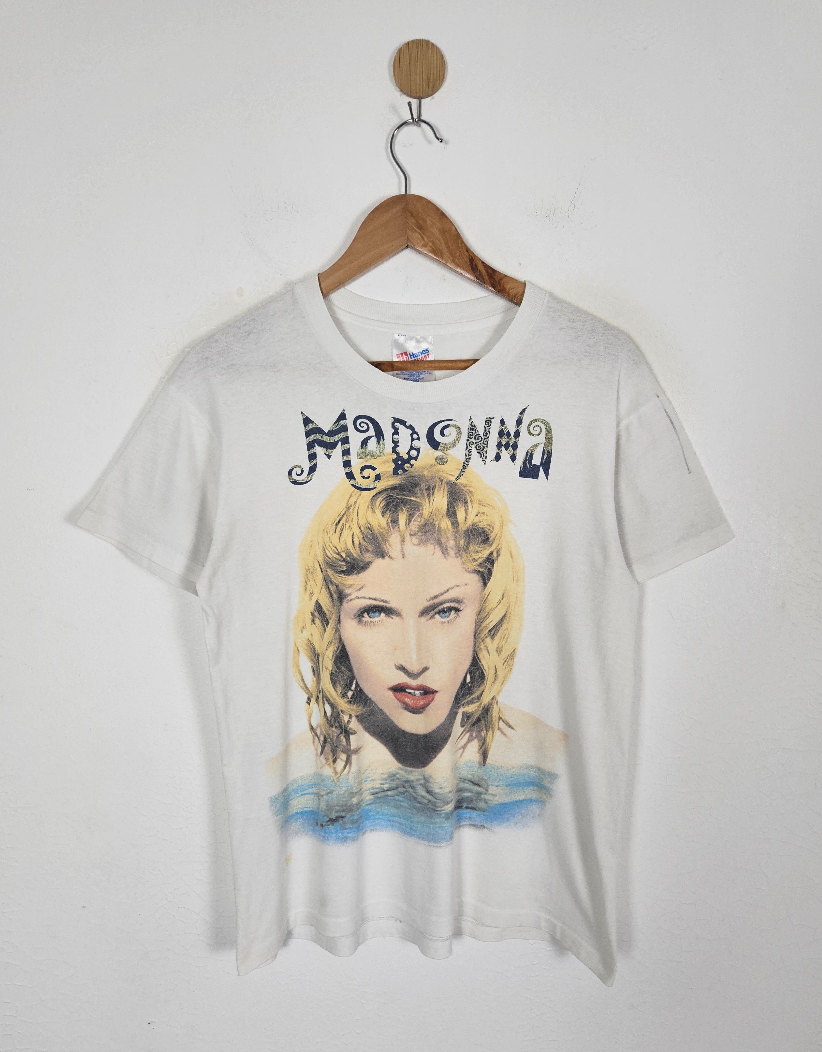 Vintage Vintage Madonna 90s The Girlie show Shirt Size US M / EU 48-50 / 2 - 1 Thumbnail
