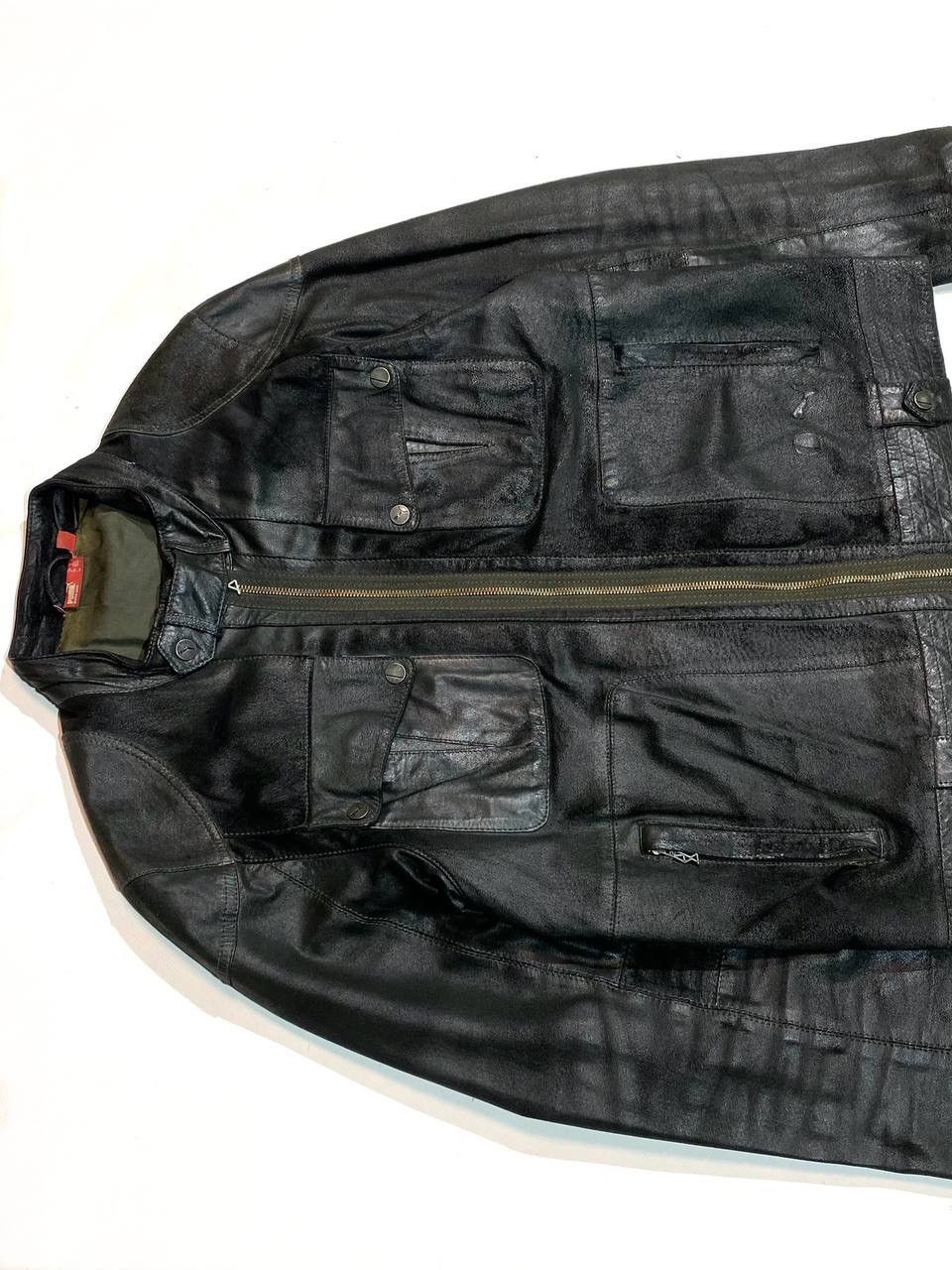 Puma Puma Ducati Men Black Moto Leather Jacket Racing Size US M / EU 48-50 / 2 - 7 Thumbnail
