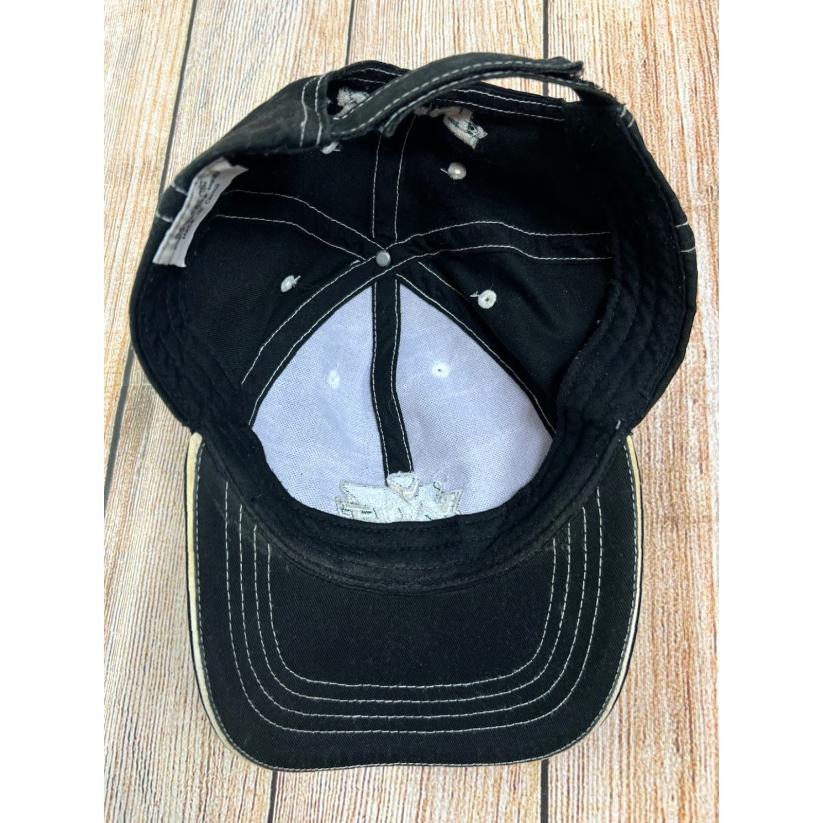 Vintage VINTAGE Vault Hat Baseball Cap One Size Adjustable Black Men Vault Vintage Energy Drink Hat Adjustable Strap One Size Size ONE SIZE - 5 Thumbnail