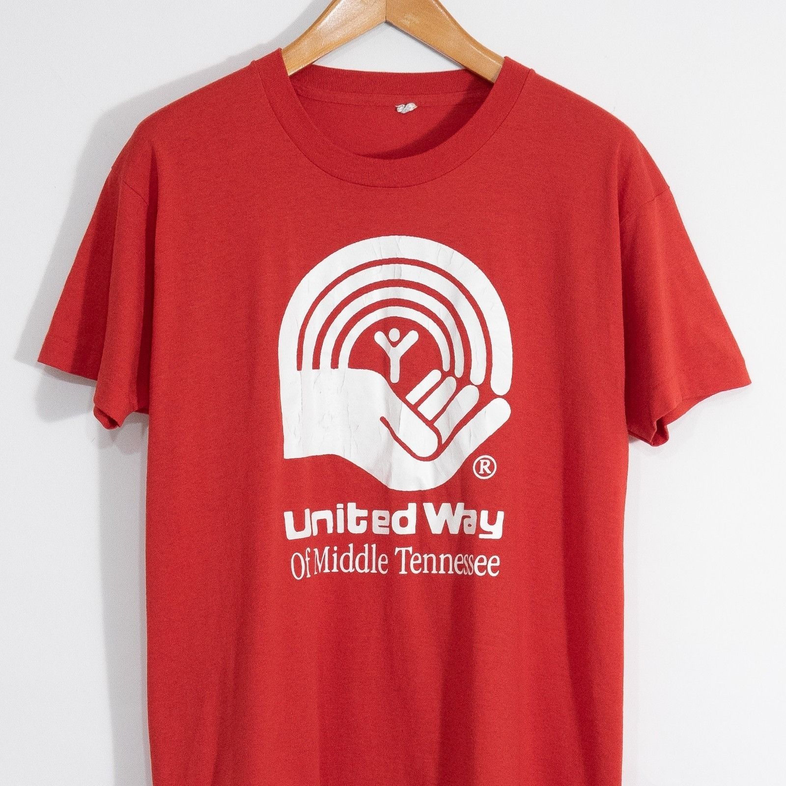 Vintage Vintage 80s United Way Tennessee T Shirt XL - Single Stitch Size US XL / EU 56 / 4 - 2 Thumbnail