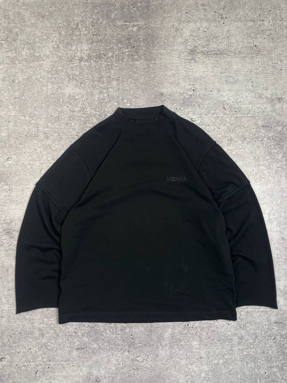 Helmut Lang Vintage Helmut Lang Vienne Logo Long Sleeve Shirt Y2K Size US M / EU 48-50 / 2 - 1 Thumbnail