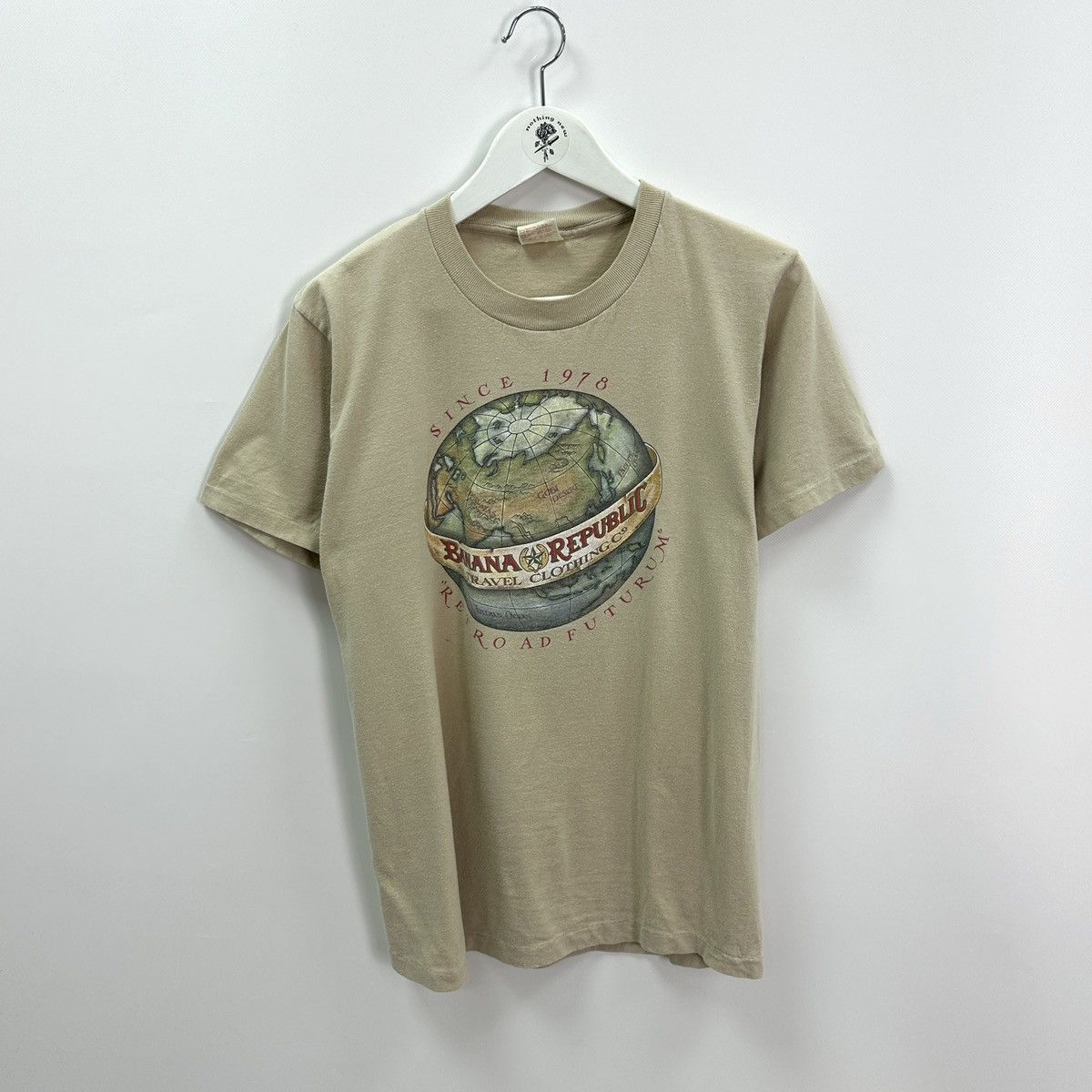 Banana Republic Vintage 90s Banana Republic Retro Ad Futurum Earth tee y2k Size US M / EU 48-50 / 2 - 1 Thumbnail