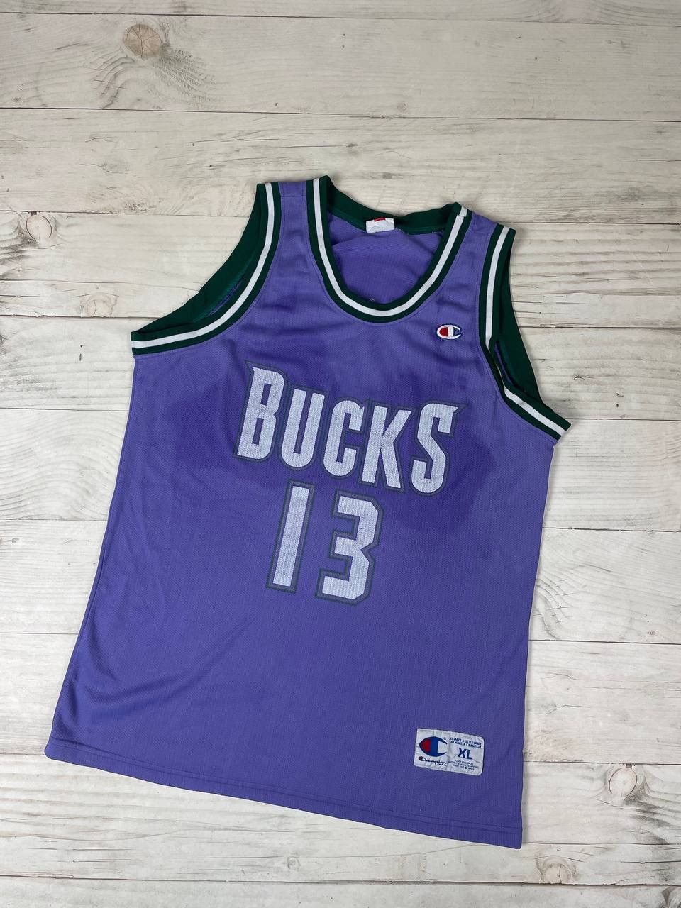 Champion Vintage Champion Milwaukee Bucks Robinson #13 NBA Jersey Size US XL / EU 56 / 4 - 1 Thumbnail