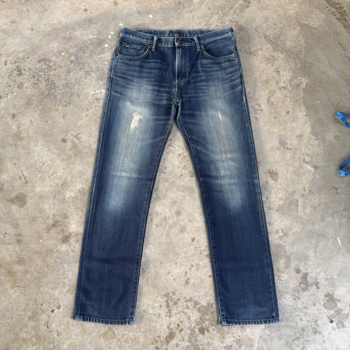 Edwin Vintage Edwin Mud Washer Faded Denim Jean Pants W35 Size US 35 - 1 Thumbnail