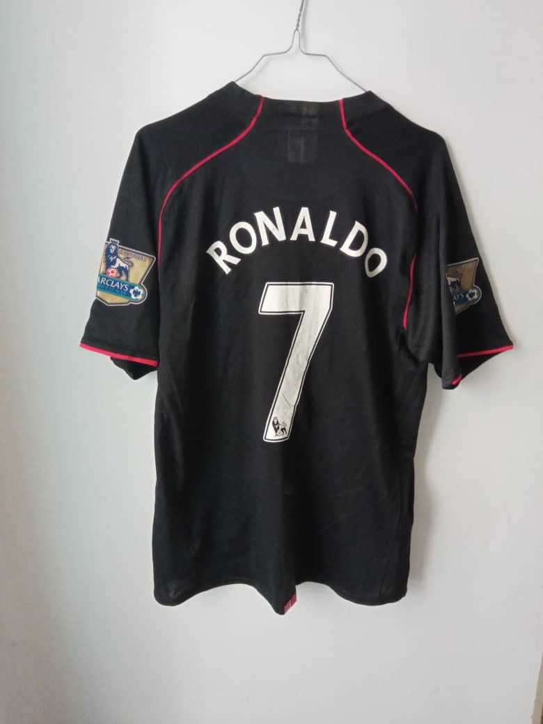 Nike Manchester united away 2007/2008 c. ronaldo jersey football Size US L / EU 52-54 / 3 - 1 Thumbnail