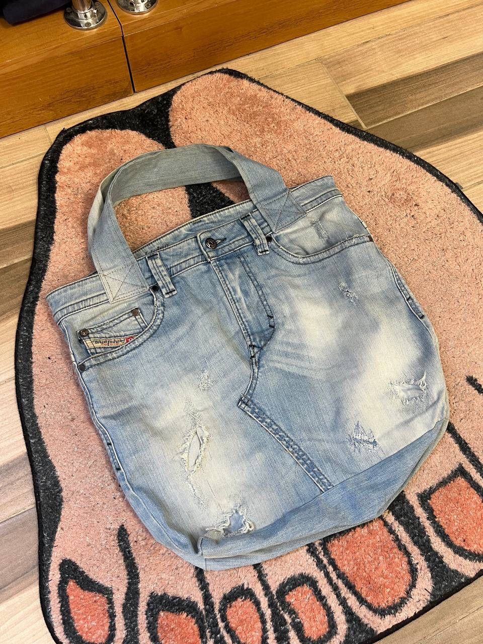 Diesel Vintage Diesel Cargo Distressed y2k denim bag Size ONE SIZE - 1 Thumbnail