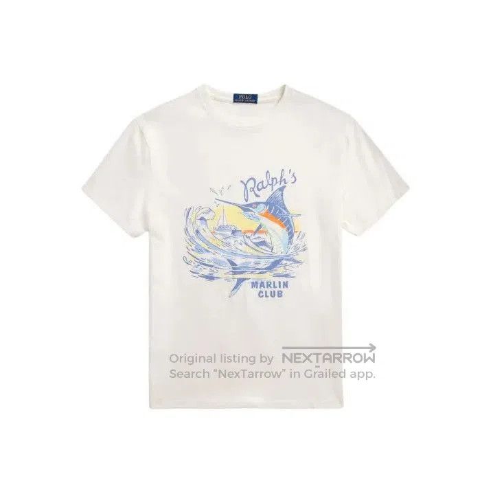 Polo Ralph Lauren Polo Ralph Lauren Marlin Print Casual Crew Neck T. Size US M / EU 48-50 / 2 - 1 Thumbnail