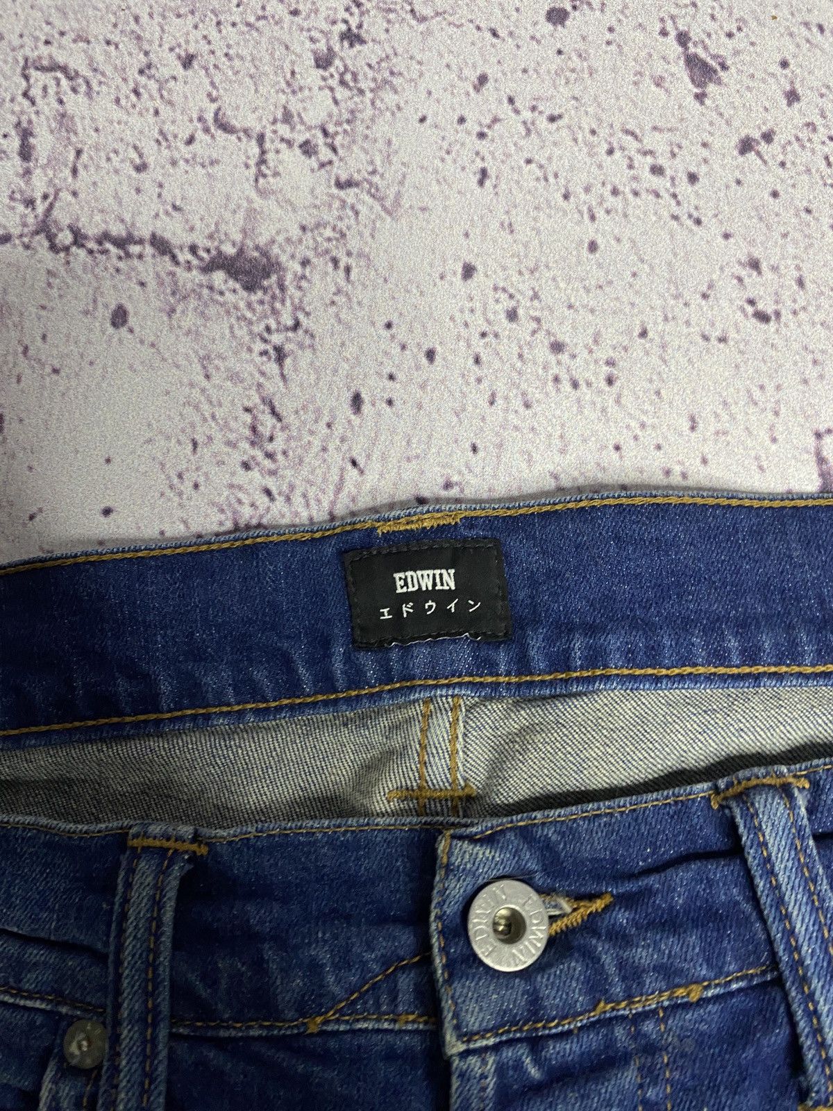 Edwin 🙋🏻‍♂️MENS vintage Edwin denim shorts streetwear Size US 34 / EU 50 - 4 Thumbnail
