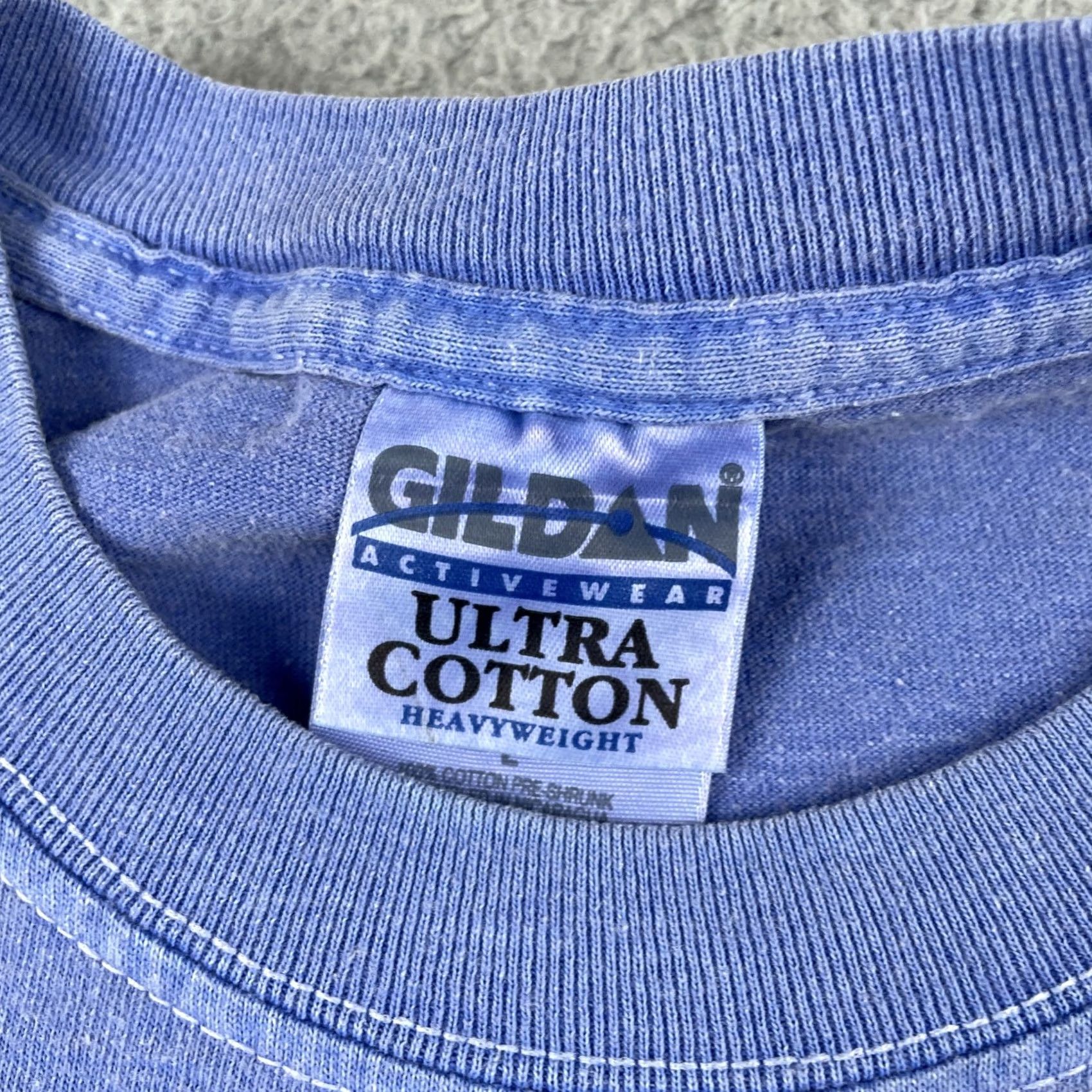 Gildan VINTAGE Gildan Blue Large T Shirt Cavern Canines Cocker Spaniel Dog Puppy Graphic 90s Mens Size US L / EU 52-54 / 3 - 6 Thumbnail
