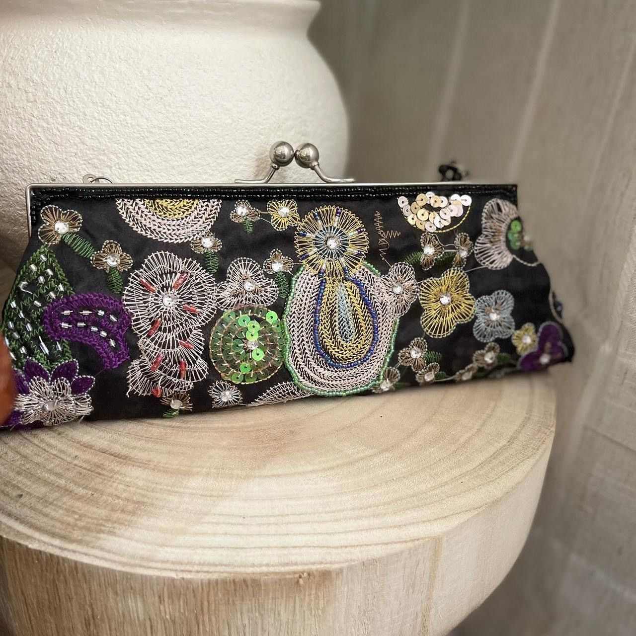 Vintage Vintage beaded clutch Size ONE SIZE - 5 Thumbnail