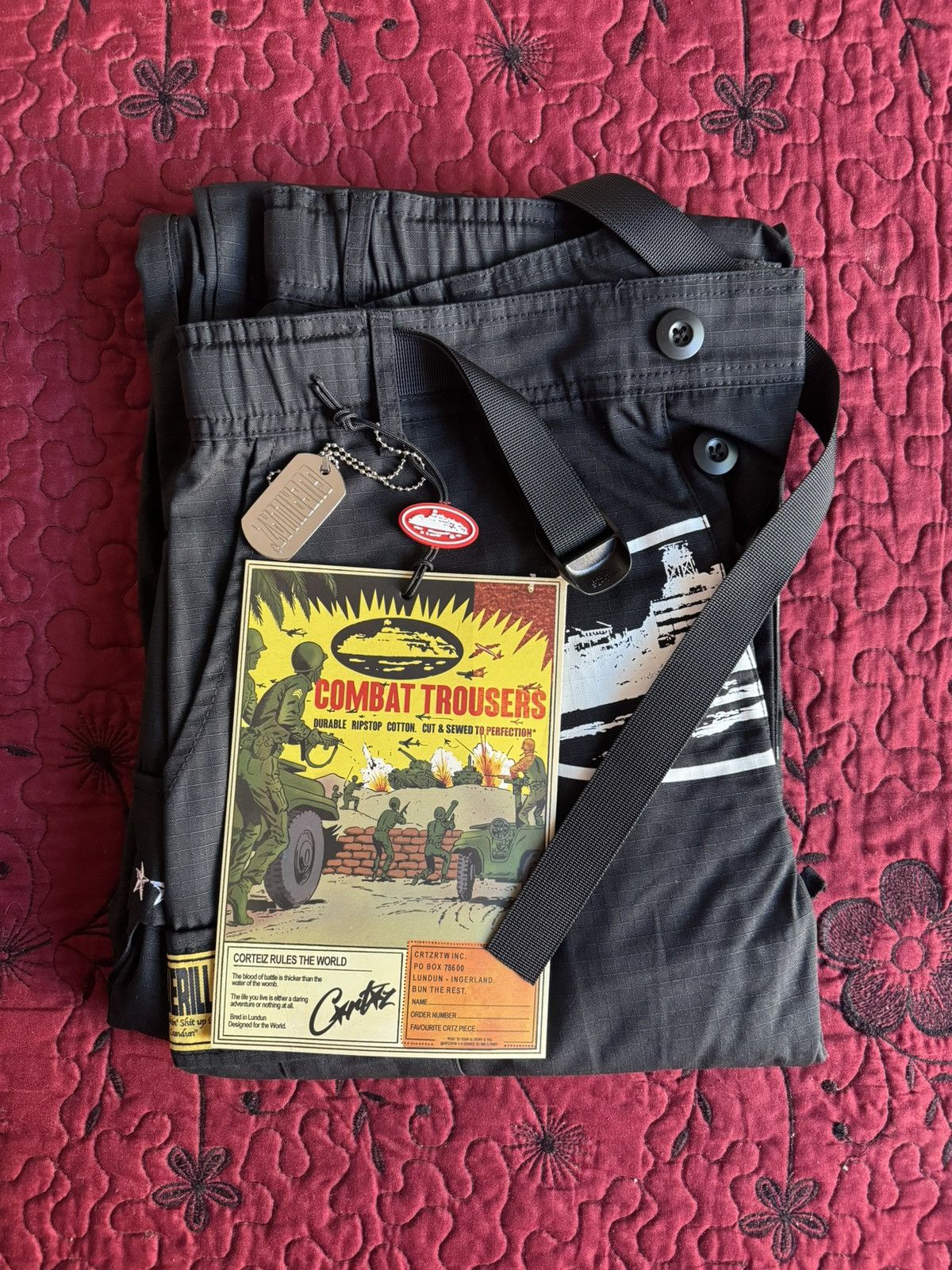Corteiz Corteiz 5 Star Special Edition Cargos Size US 32 / EU 48 - 2 Thumbnail