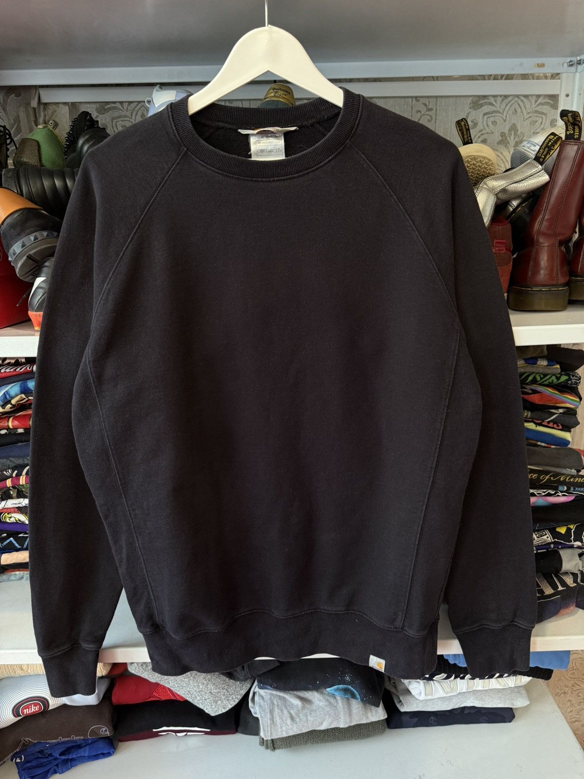 Carhartt × Vintage Vintage Carhartt Sweatshirt Y2K Mini logo Size US L / EU 52-54 / 3 - 16 Thumbnail