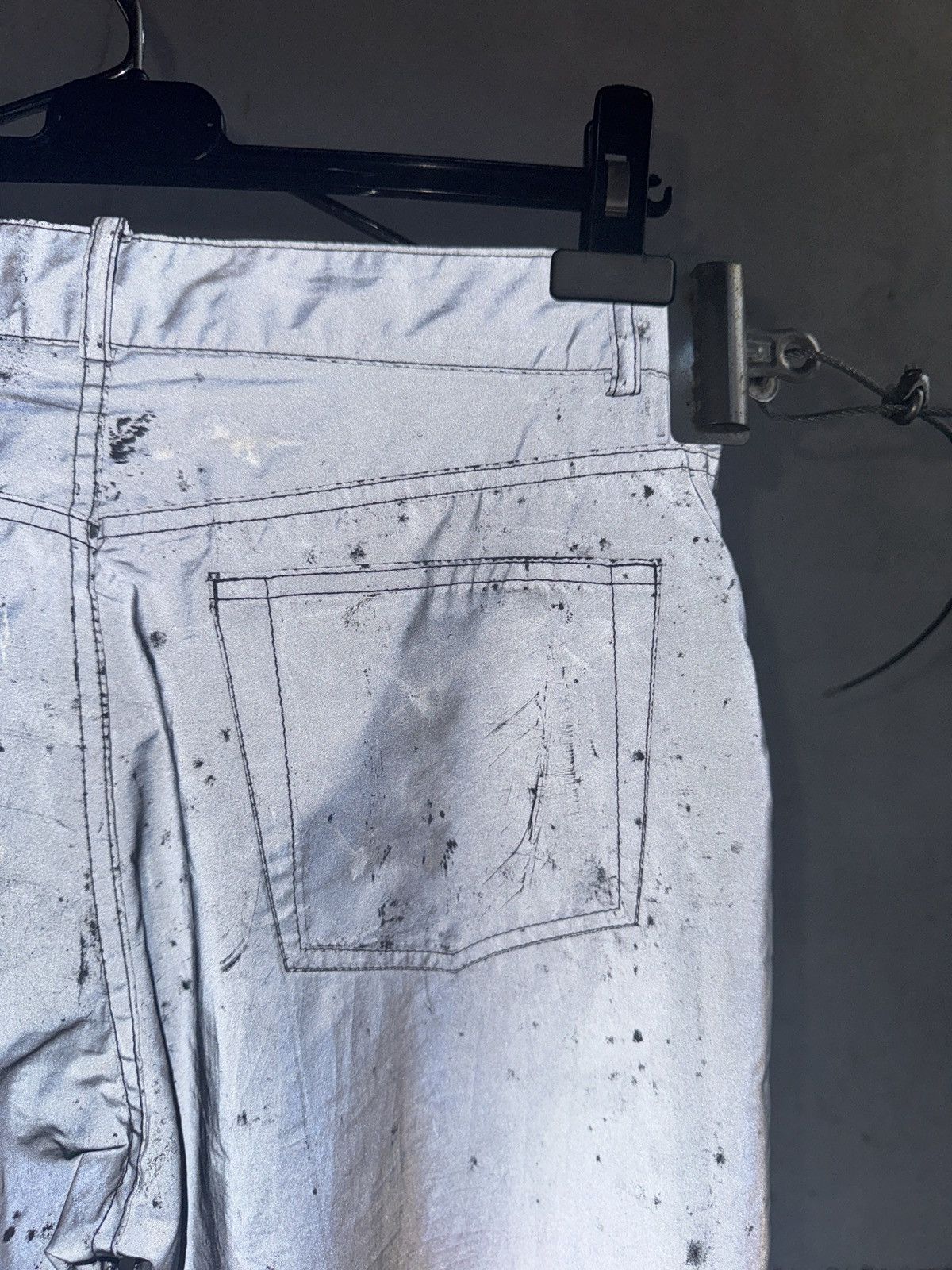 Helmut Lang Helmut Lang Reflective FW 1994 5 pocket pants Size US 32 / EU 48 - 22 Thumbnail