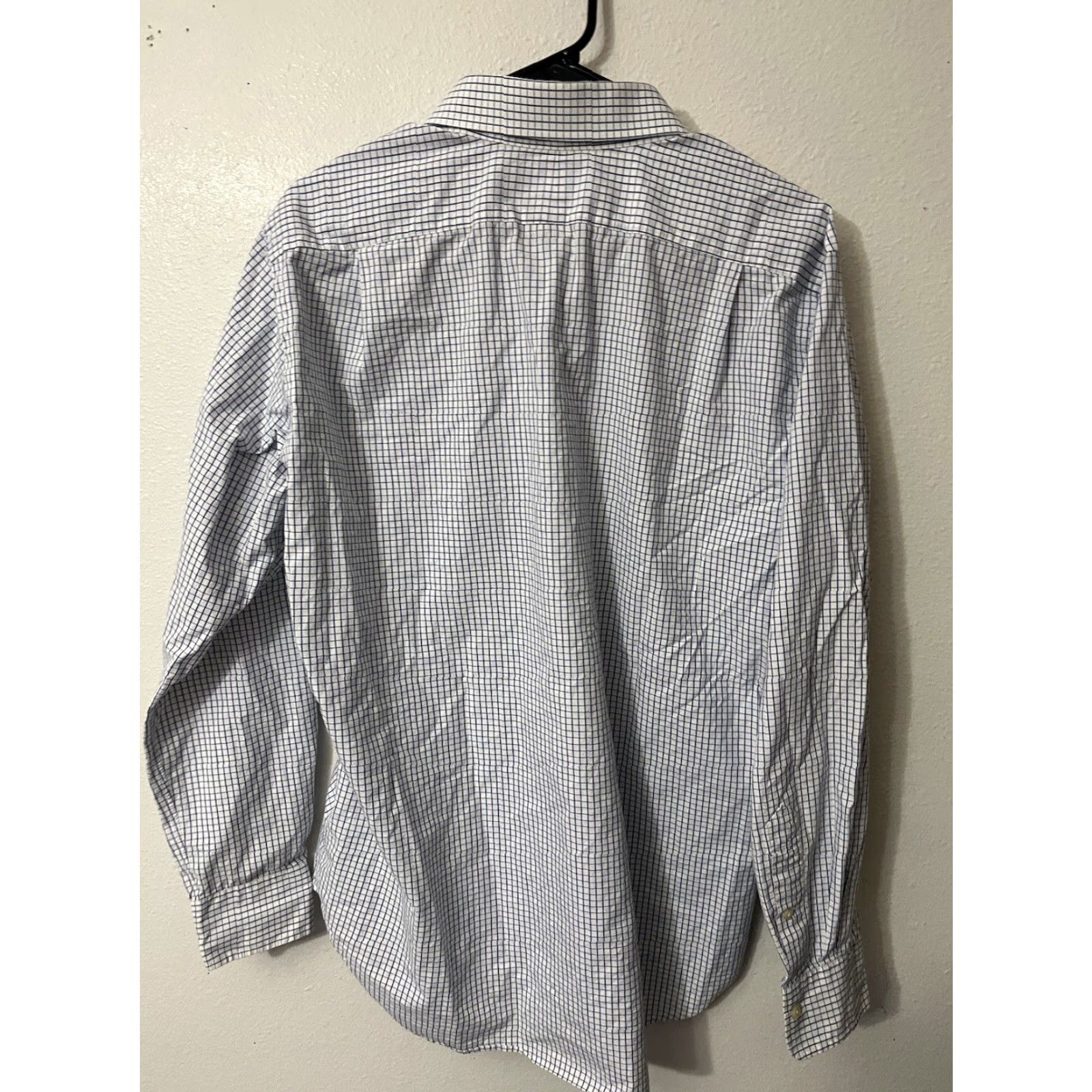 Polo Ralph Lauren VINTAGE Polo Ralph Lauren Mens Dress Shirt Long Sleeve Plaid Button Collar Classic Fit 16 Men Size 42R - 3 Thumbnail