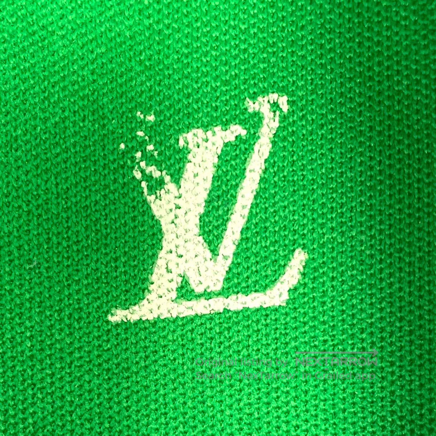 Louis Vuitton Louis Vuitton 42 Trainer White Green Sneakers. Size US 9 / EU 42 - 7 Thumbnail
