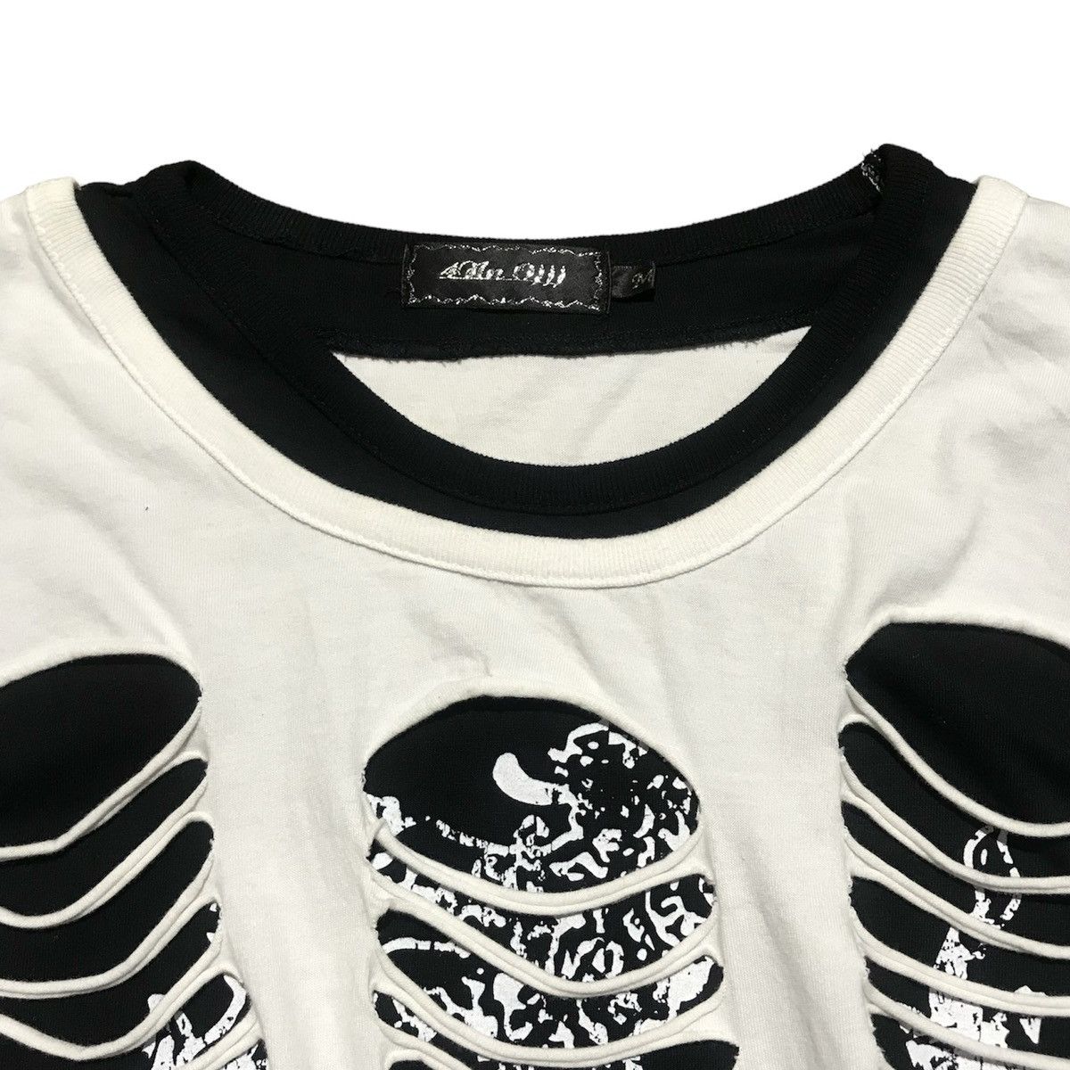14th Addiction × If Six Was Nine × Le Grande Bleu (L.G.B.) Reito Tee Poem Double Layer Ifsixwasnine Gothic Punks Style Size US M / EU 48-50 / 2 - 5 Thumbnail