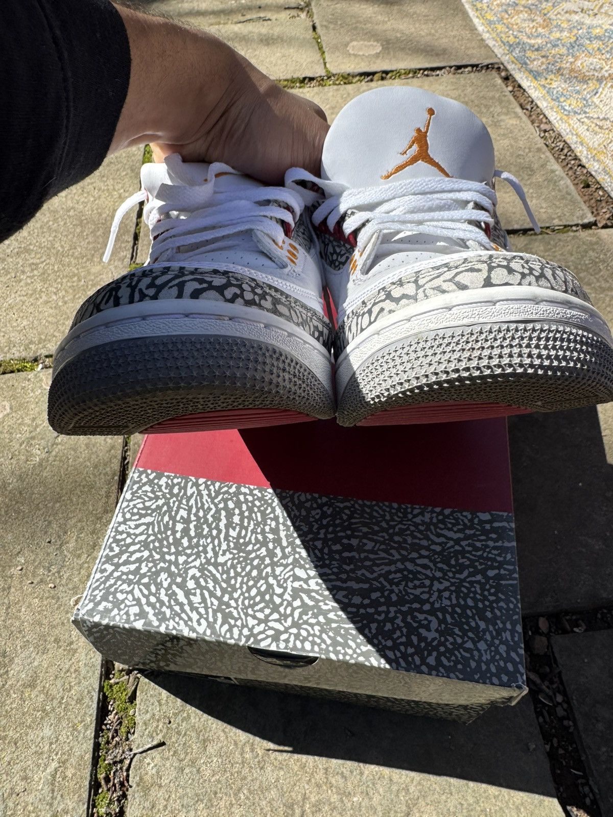Jordan Brand × Nike Cardinal red Jordan 3 Size US 10.5 / EU 43-44 - 6 Thumbnail