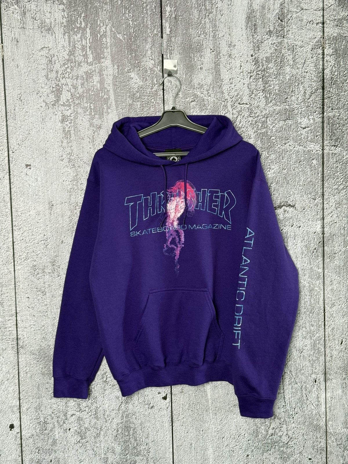 Thrasher Thrasher Skateboard Magazine Atlantic Drift Big Logo Hoodie Size US S / EU 44-46 / 1 - 6 Thumbnail