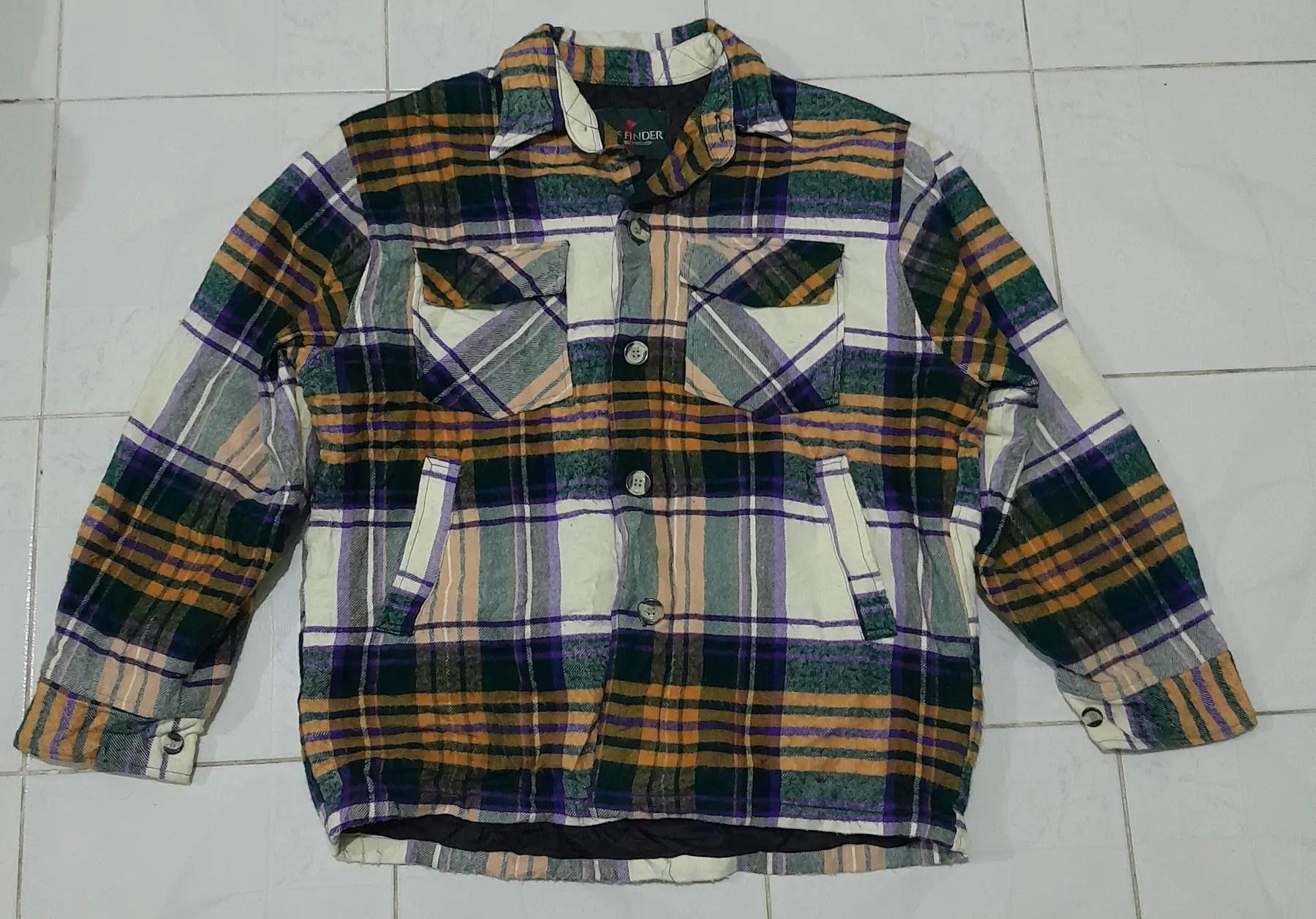 Other Japanese brand flannel jacket Size US M / EU 48-50 / 2 - 2 Thumbnail