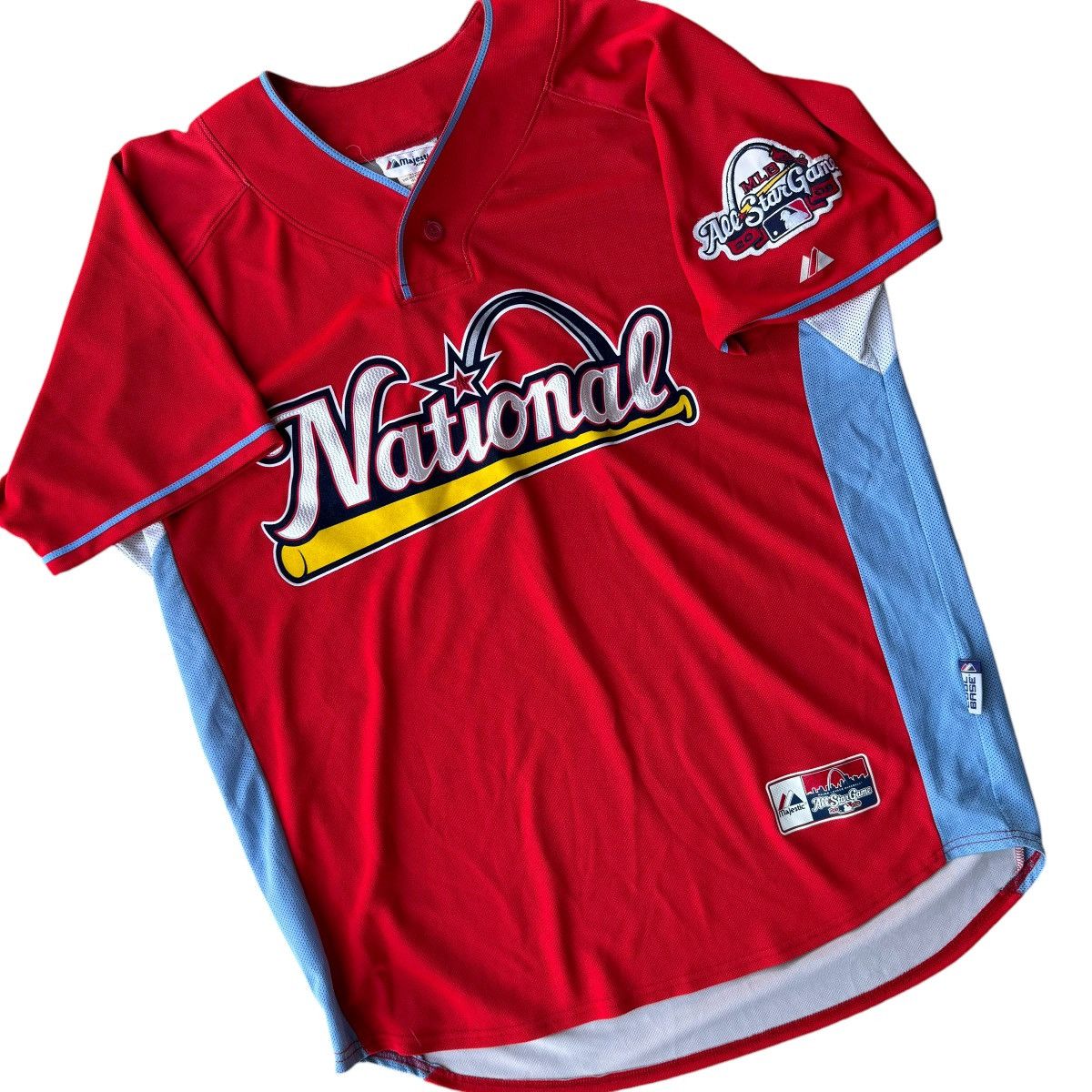 MLB × Majestic × Vintage 2009 Majestic MLB All Star Game St Louis Cardinals Jersey Size US L / EU 52-54 / 3 - 10 Thumbnail