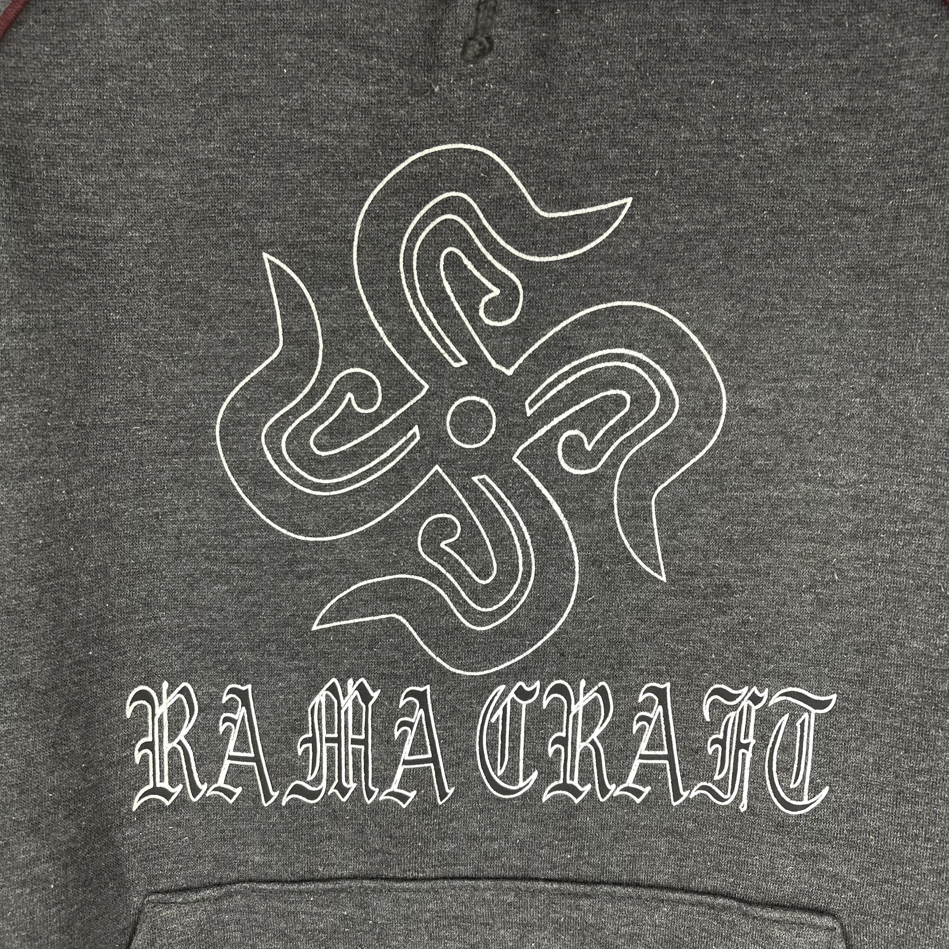 Japanese Brand RAMA CRAFT Hoodie Pullover #1383/AV Size US M / EU 48-50 / 2 - 3 Thumbnail