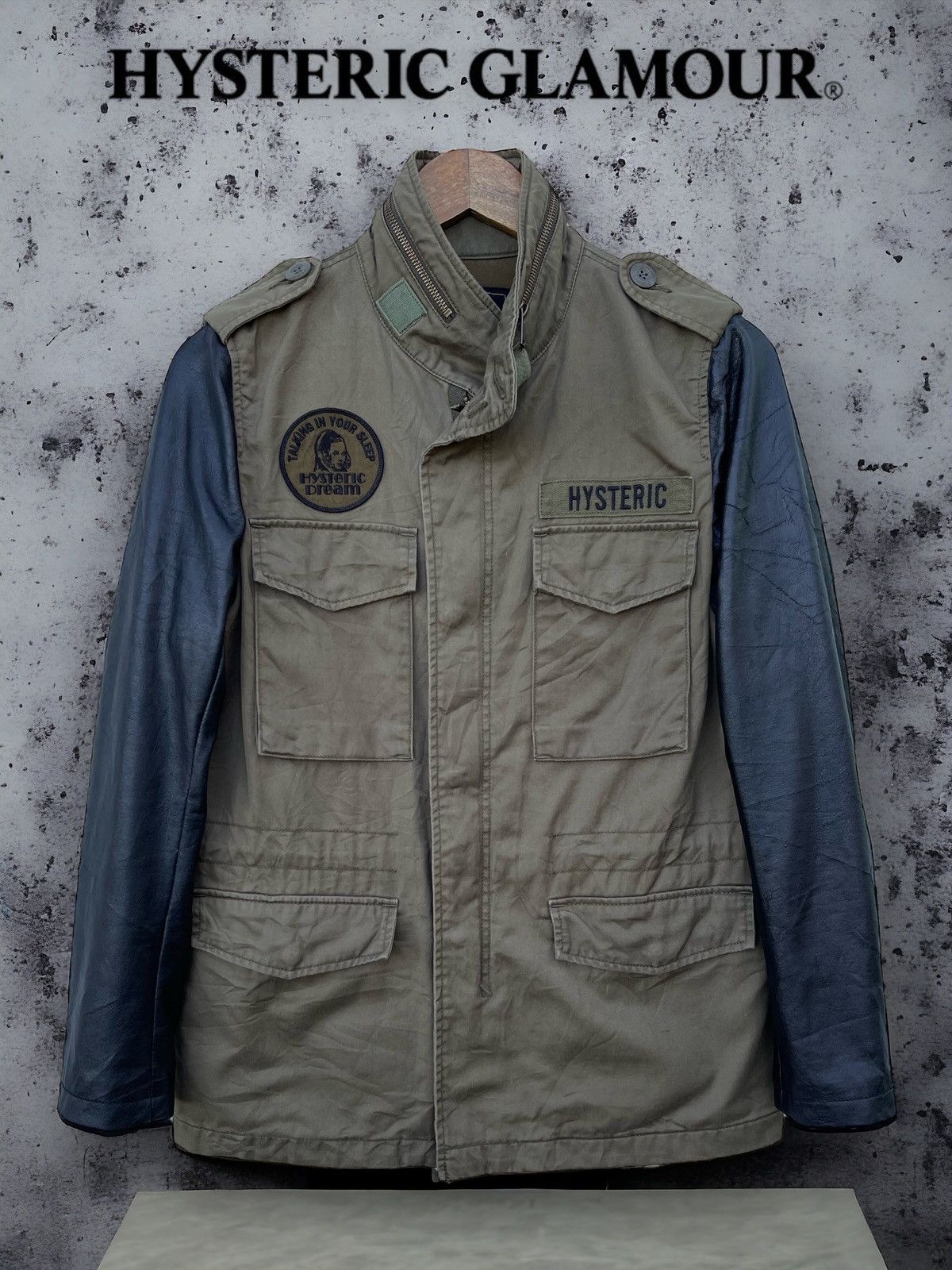 Hysteric Glamour 🔥 Hysteric Glamour "Talking In Your Sleep" Military Jacket Size US S / EU 44-46 / 1 - 2 Thumbnail