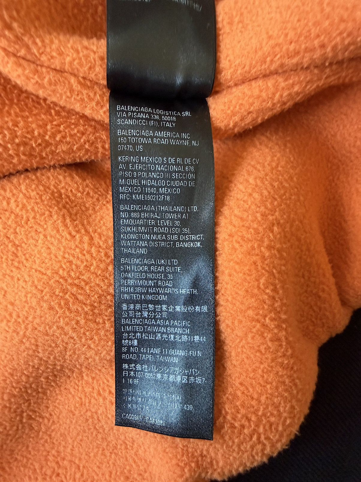 Balenciaga Winter 22 Bomber Zip Up Hoodie Jacket (M) Size US M / EU 48-50 / 2 - 23 Thumbnail