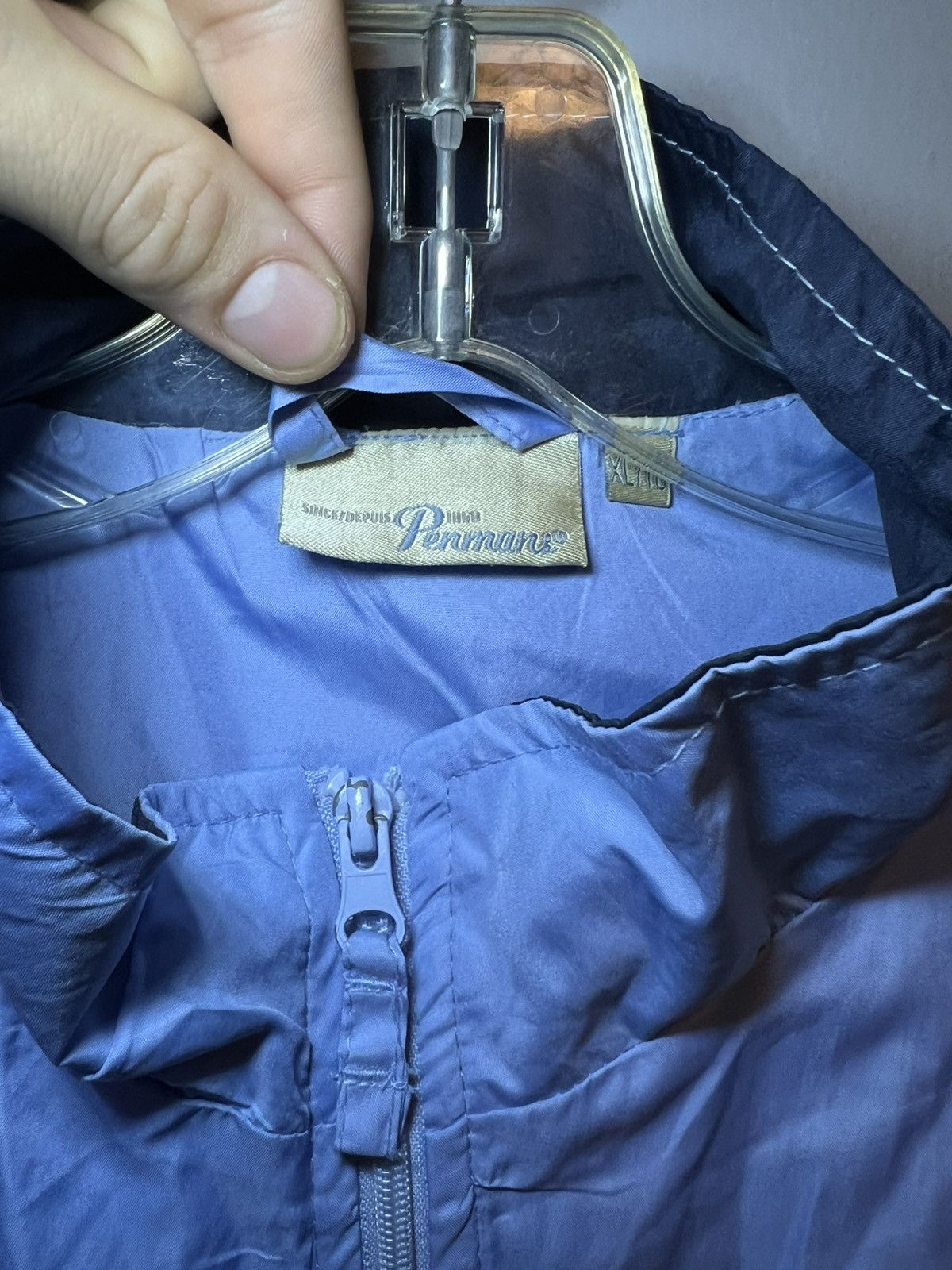 Vintage Vintage Permans windbreaker tracksuit Size US XL / EU 56 / 4 - 3 Thumbnail