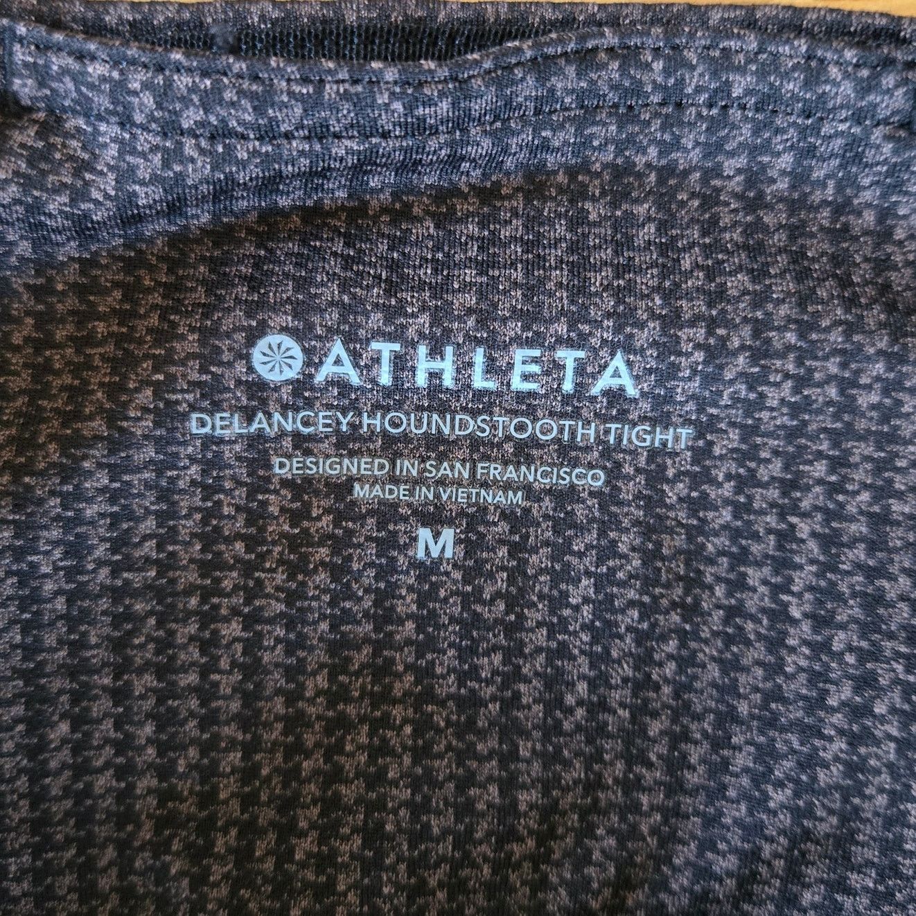 Athleta Athleta Delancey Houndstooth Tight leggings sz M Size 27" / US 4 / IT 40 - 3 Thumbnail