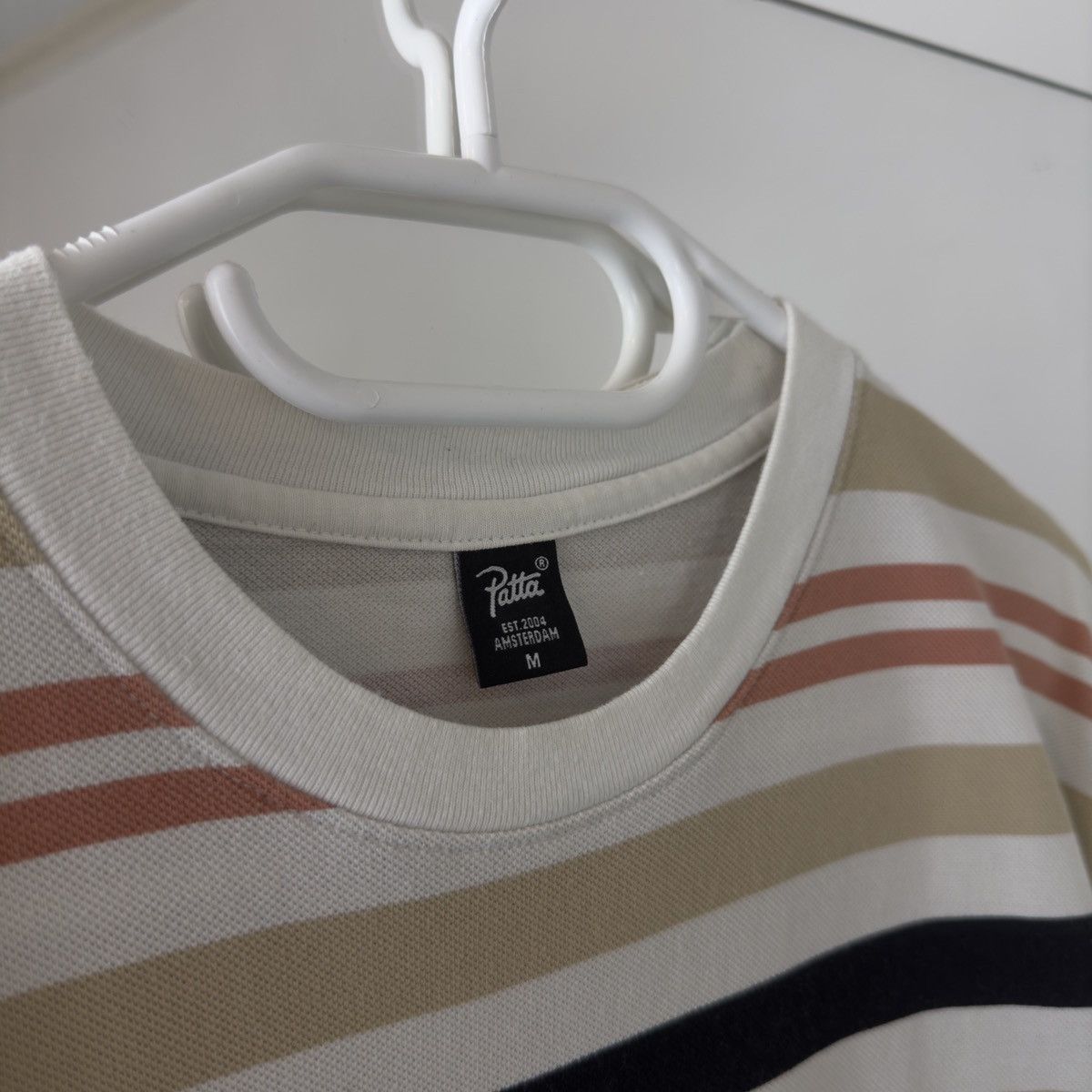 Patta Patty Boxy Fit T-shirt Rare Striped Mini Logo Y2k Style Size US M / EU 48-50 / 2 - 4 Thumbnail