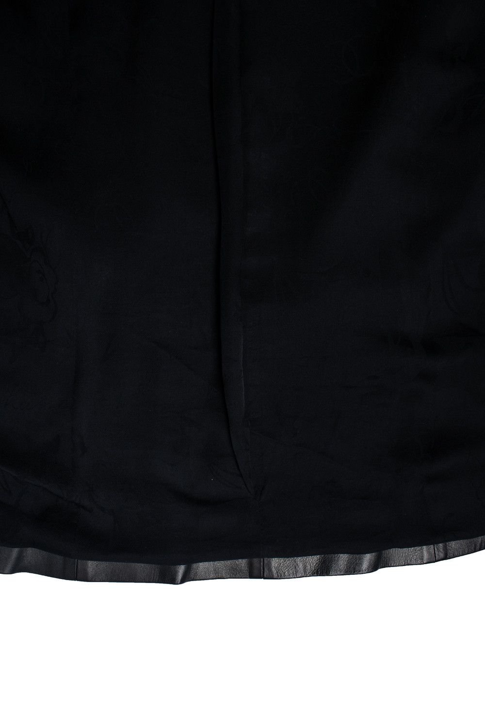 Chanel Chanel, black little 4 pocket ruched jacket in leather Size S / US 4 / IT 40 - 9 Thumbnail
