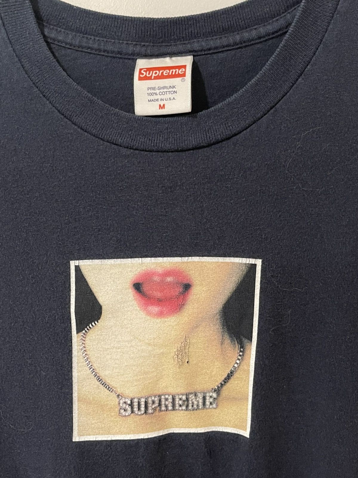 Supreme Supreme Necklace Tee Size US M / EU 48-50 / 2 - 2 Thumbnail