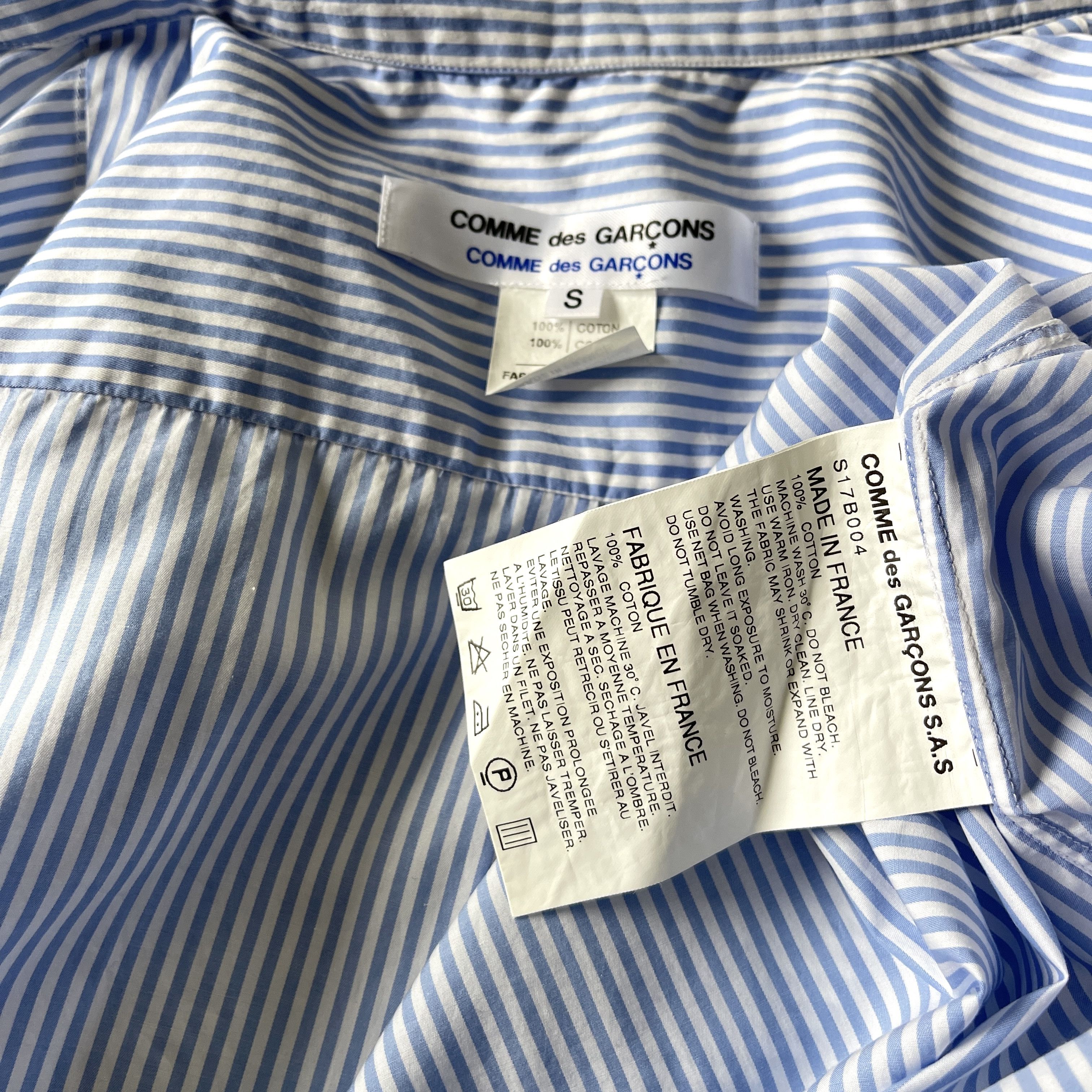 Comme des Garcons COMME DES GARCONS Cotton Asymmetrical Shirt size S Size S / US 4 / IT 40 - 6 Thumbnail