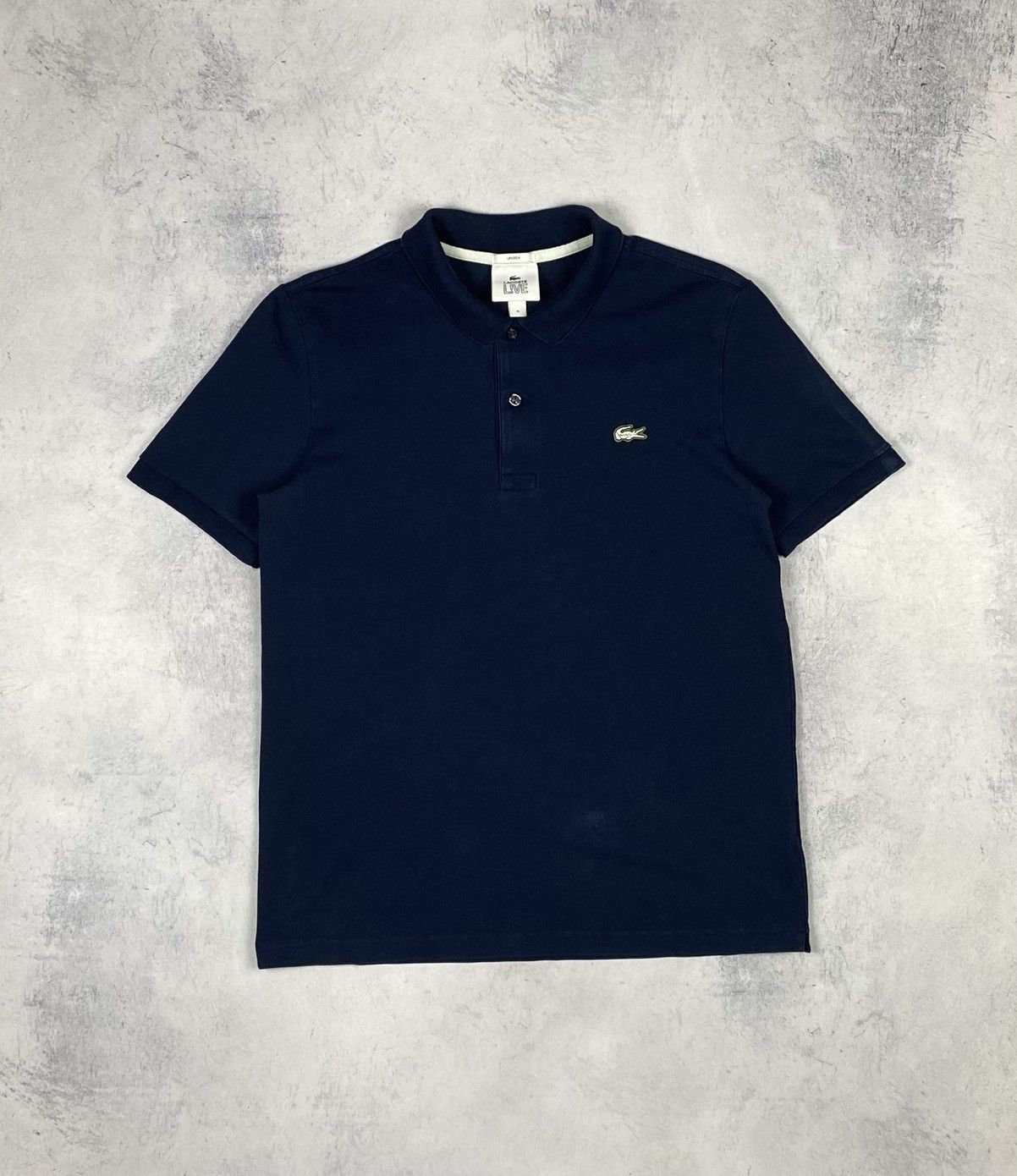 Lacoste Lacoste Basic Dark Blue Polo T Shirt Size US M / EU 48-50 / 2 - 2 Thumbnail