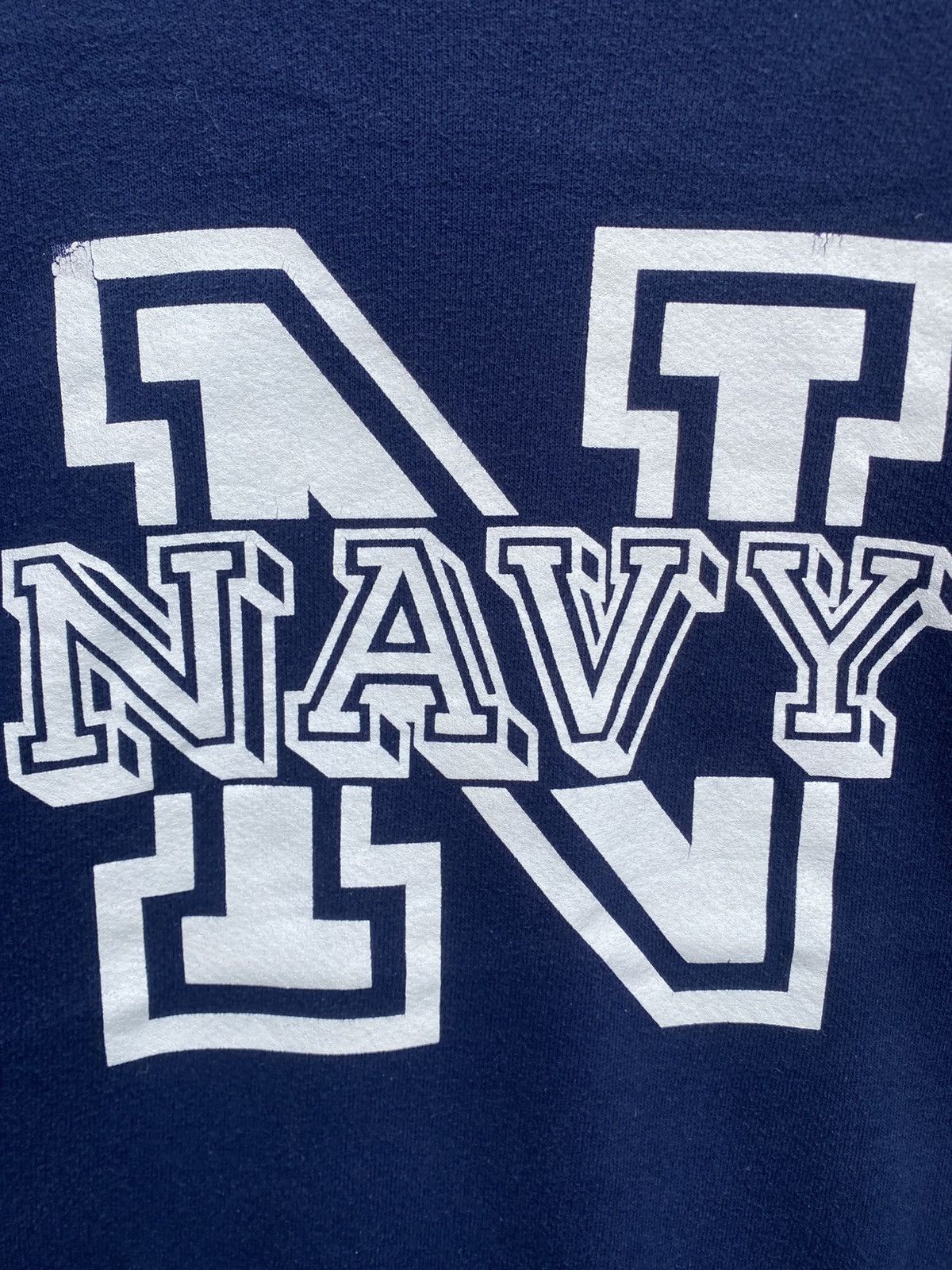 Vintage Vintage SOFFE Navy Sweatshirt Usa Made Size US L / EU 52-54 / 3 - 3 Thumbnail