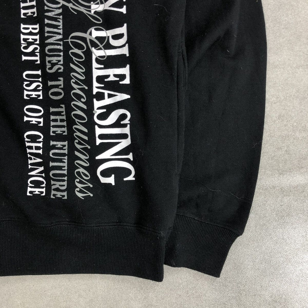 If Six Was Nine × Japanese Brand × Le Grande Bleu (L.G.B.) 2000s Beaumont Carr Grunge Gothic Punk Poem Fur Zip Hoodie Size US L / EU 52-54 / 3 - 10 Thumbnail