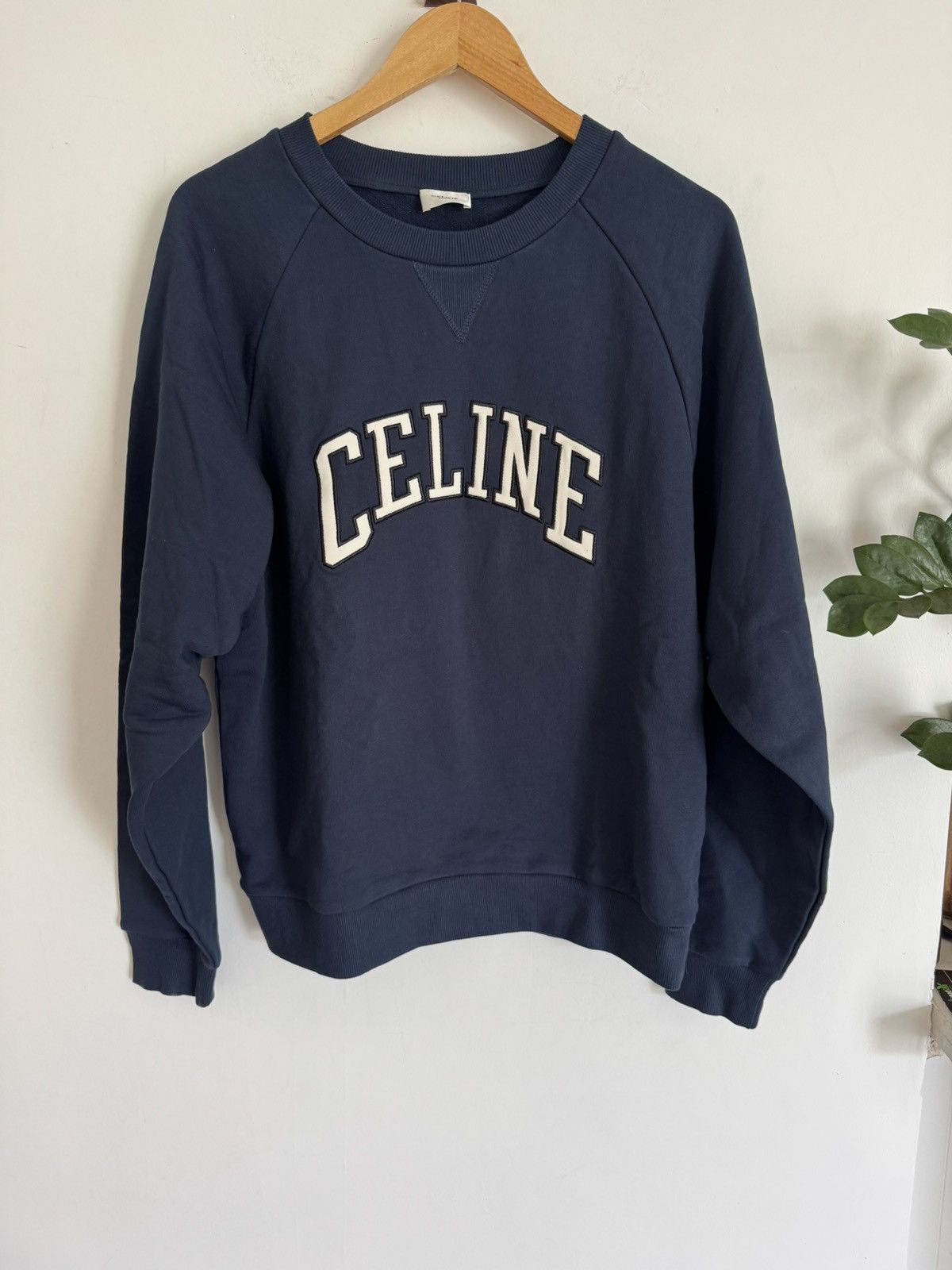 Celine Embroidered Crewneck Size US M / EU 48-50 / 2 - 1 Thumbnail