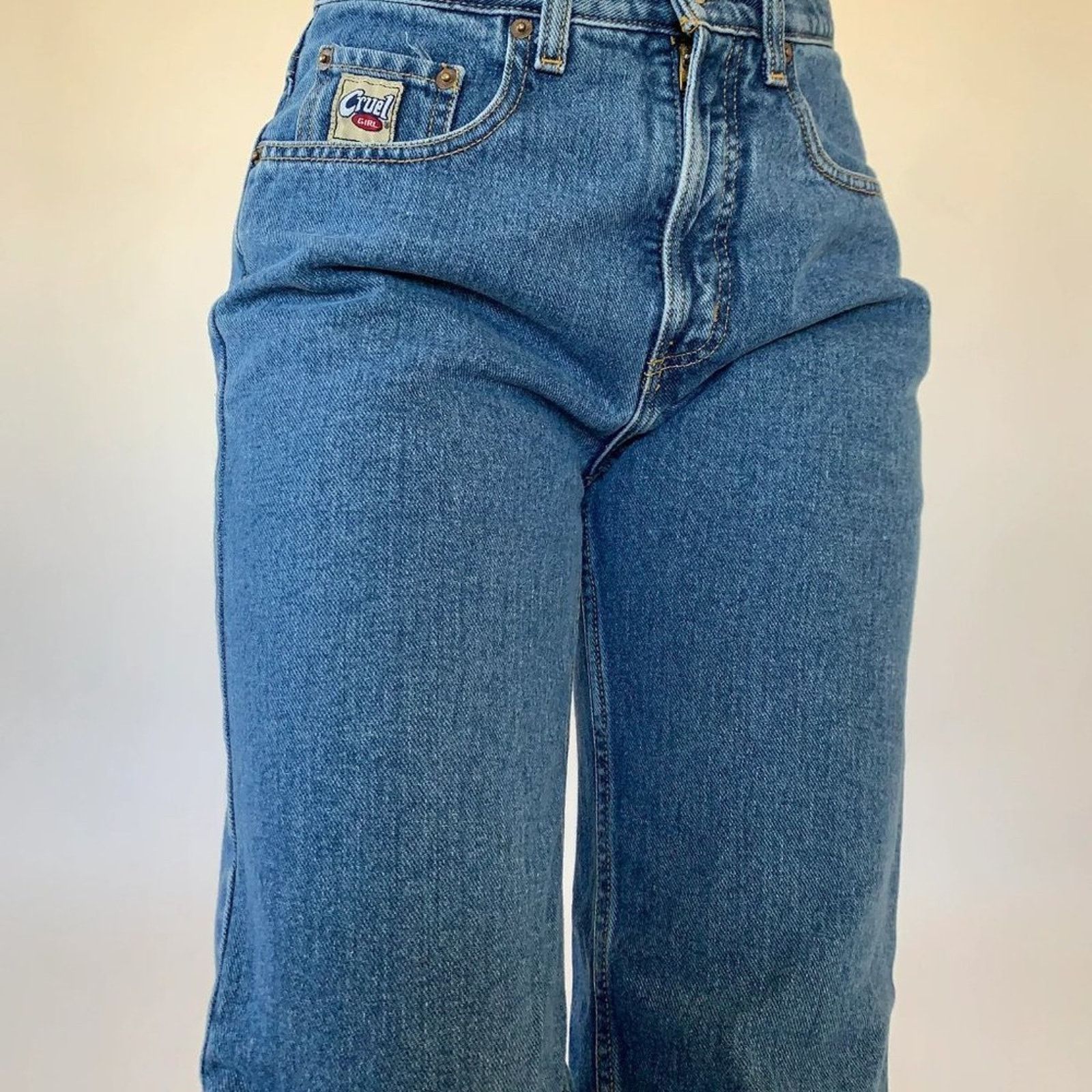Vintage Vintage High Rise Mom Jeans by Cruel Girl - 9 Size 29" - 3 Thumbnail