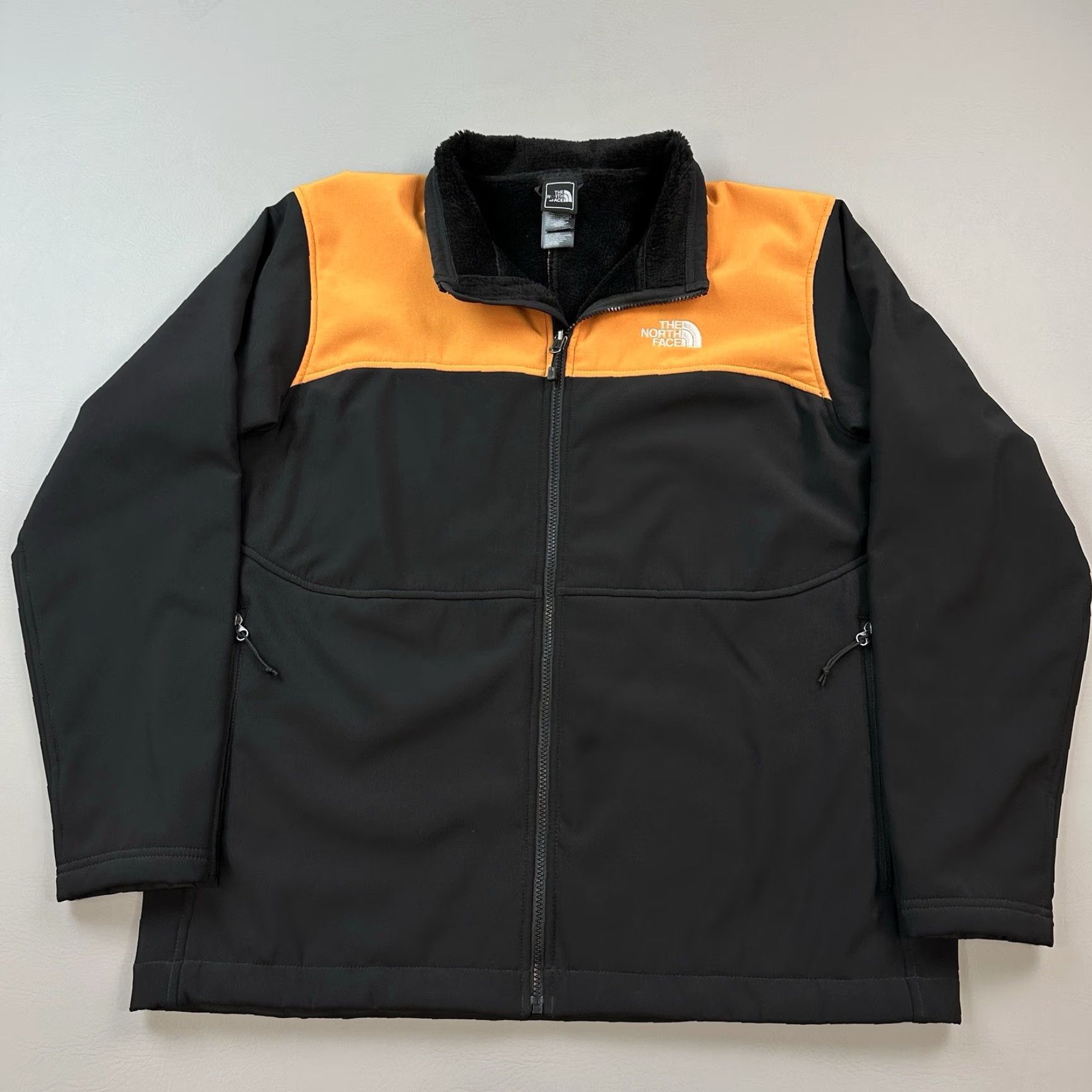 The North Face The North Face Jacket Mens XL Black Orange Apex Bionic Polartec Fleece Lined Size US XL / EU 56 / 4 - 2 Thumbnail