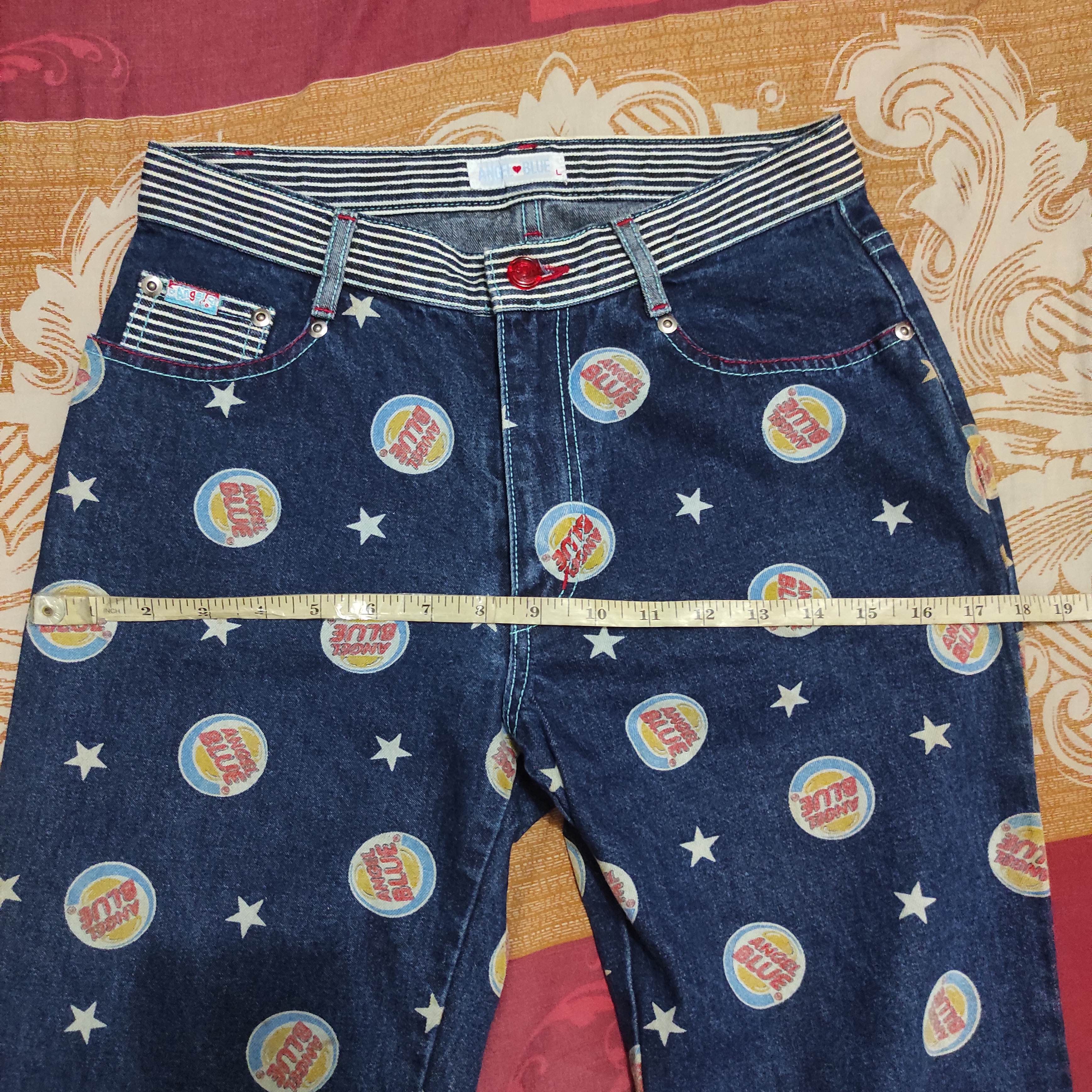 Angel Blue FLARE JEANS Angel Blue Fullprint Bootcut Denim Jeans Size US 28 / EU 44 - 16 Thumbnail