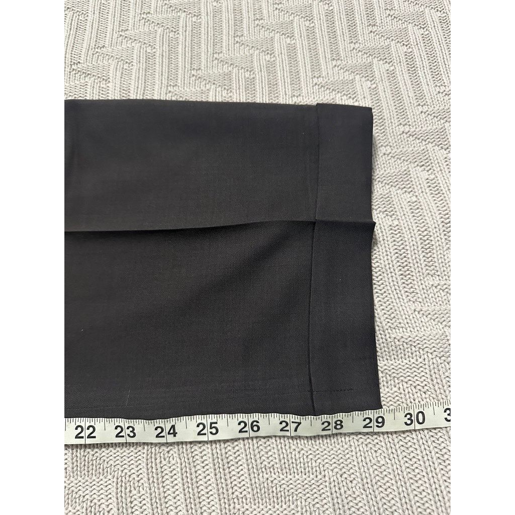 Versace Vintage Alfredo Versace brown gray wool dress pants size 40 Size US 40 / EU 56 - 8 Thumbnail