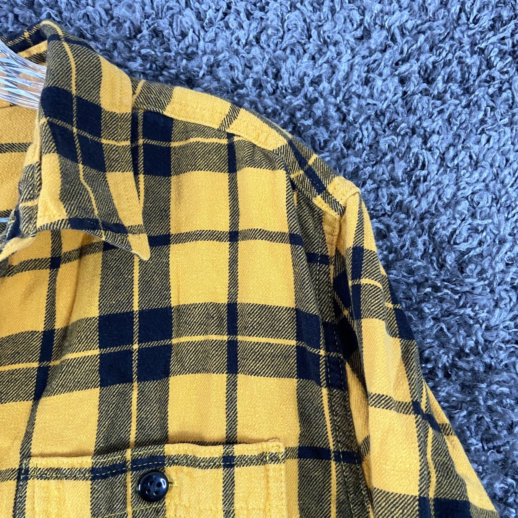 American Eagle Outfitters American Eagle Outfitters Men’s L Multicolor Plaid Long Sleeve Button Up Flannel Pockets Size US L / EU 52-54 / 3 - 4 Thumbnail
