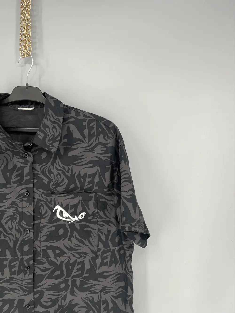 Japanese Brand VINTAGE 90s NO FEAR BIG LOGO SHIRT HIPHOP MONOGRAM Size US S / EU 44-46 / 1 - 5 Thumbnail