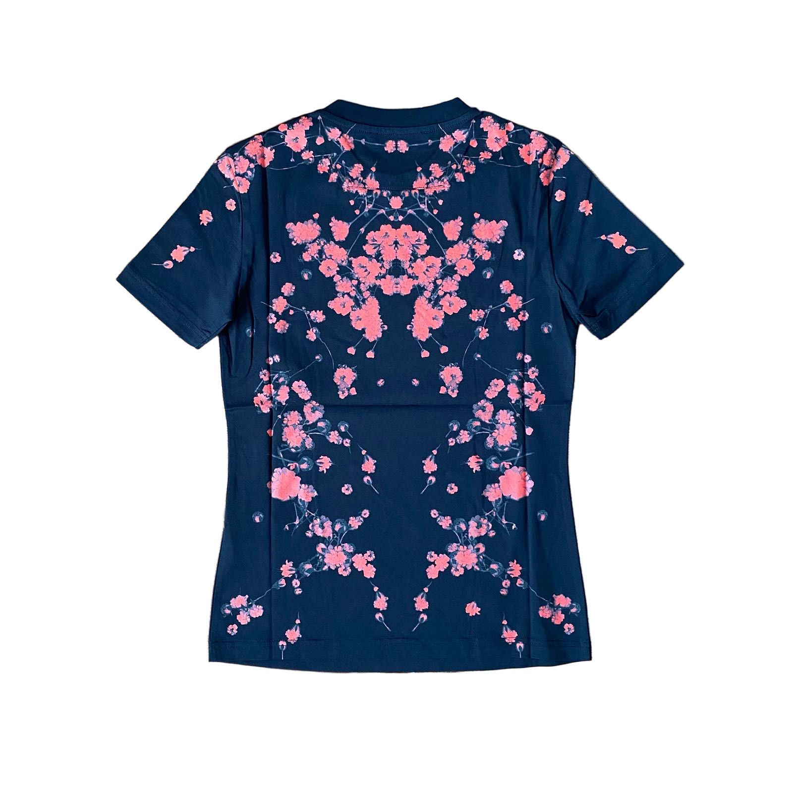 Givenchy Black and Red Baby's Breath All Over Print T-Shirt Size XS / US 0-2 / IT 36-38 - 4 Thumbnail